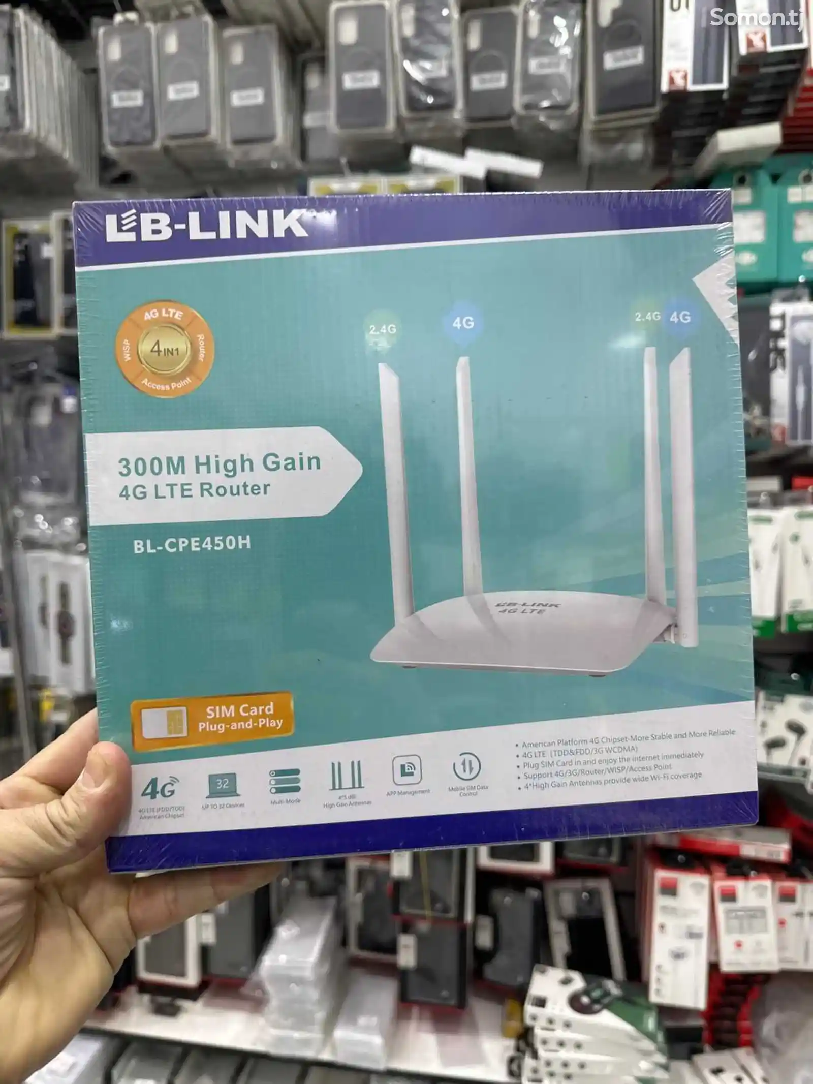 Wi-Fi роутер LB-Link sim-kard-1