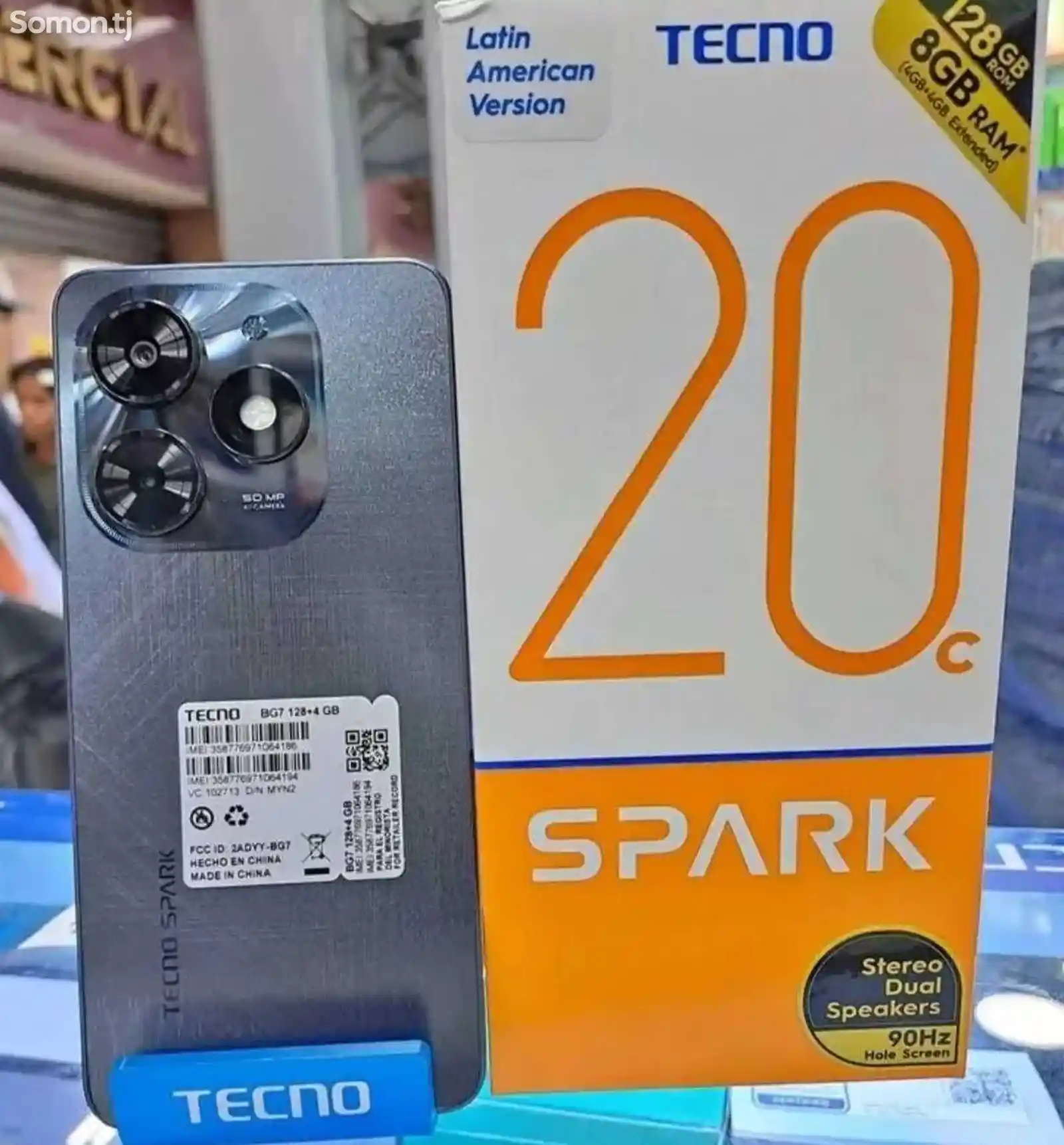 Tecno Spark 20C 8/128Gb black-4