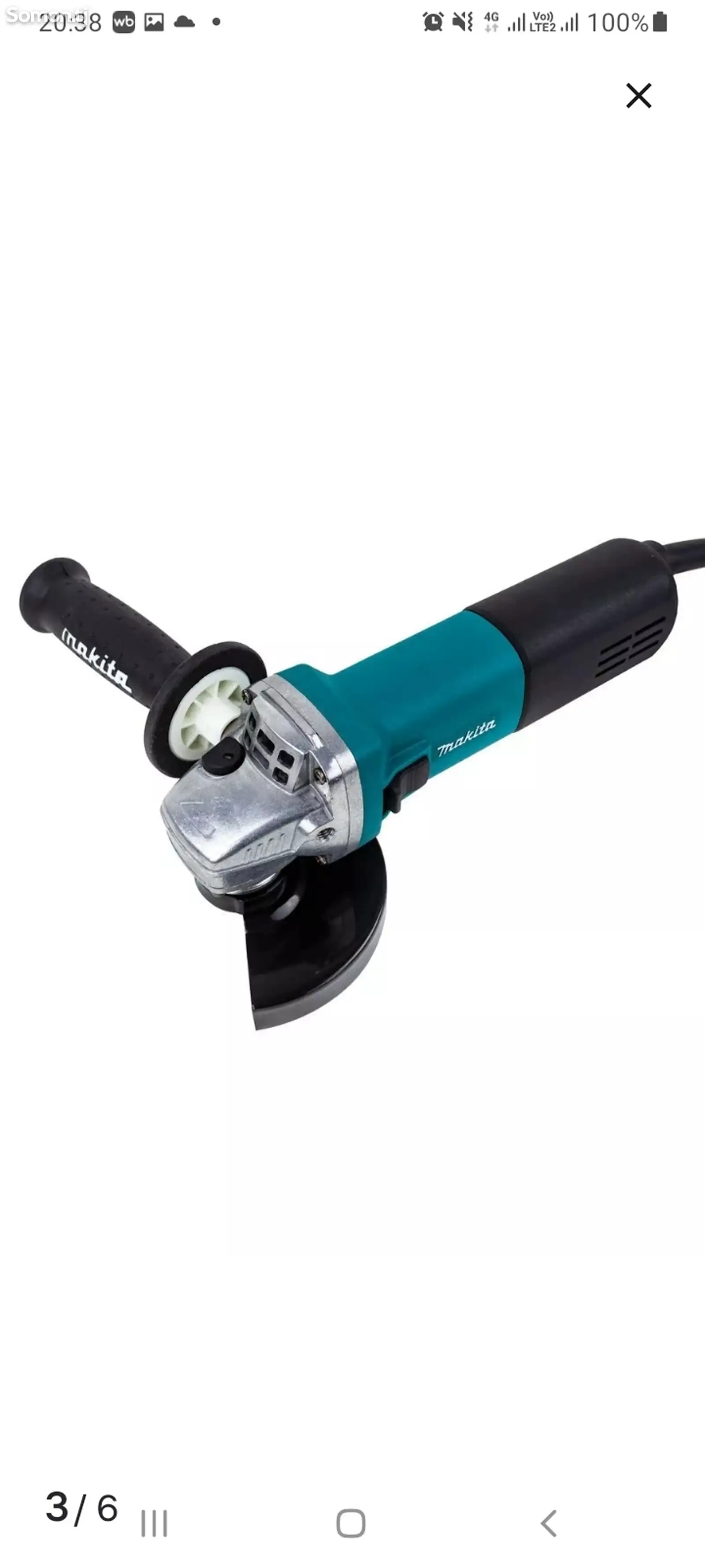 Болгарка Makita 125мм-2