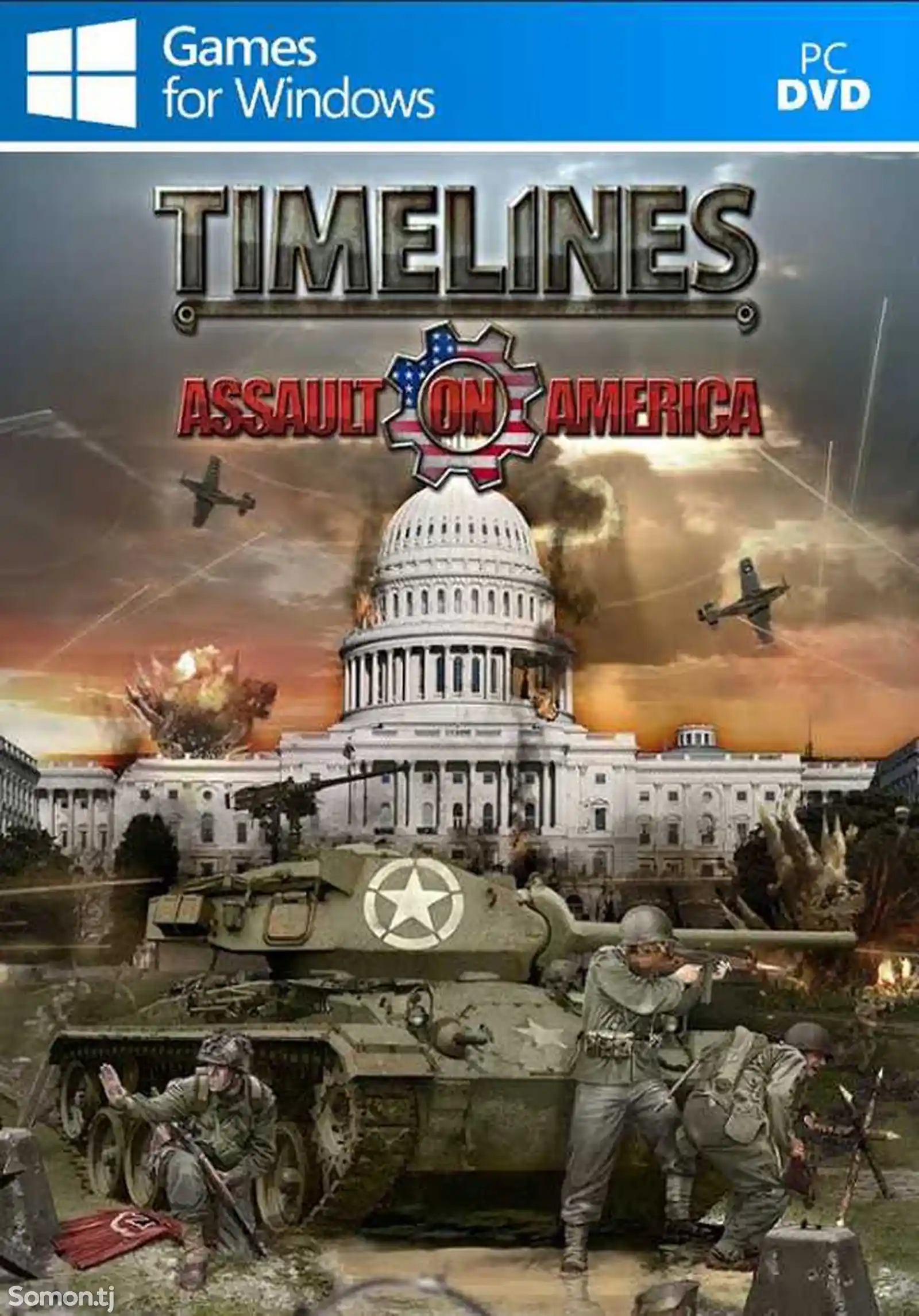 Игра Time lines assault on america для компьютера-пк-pc-1
