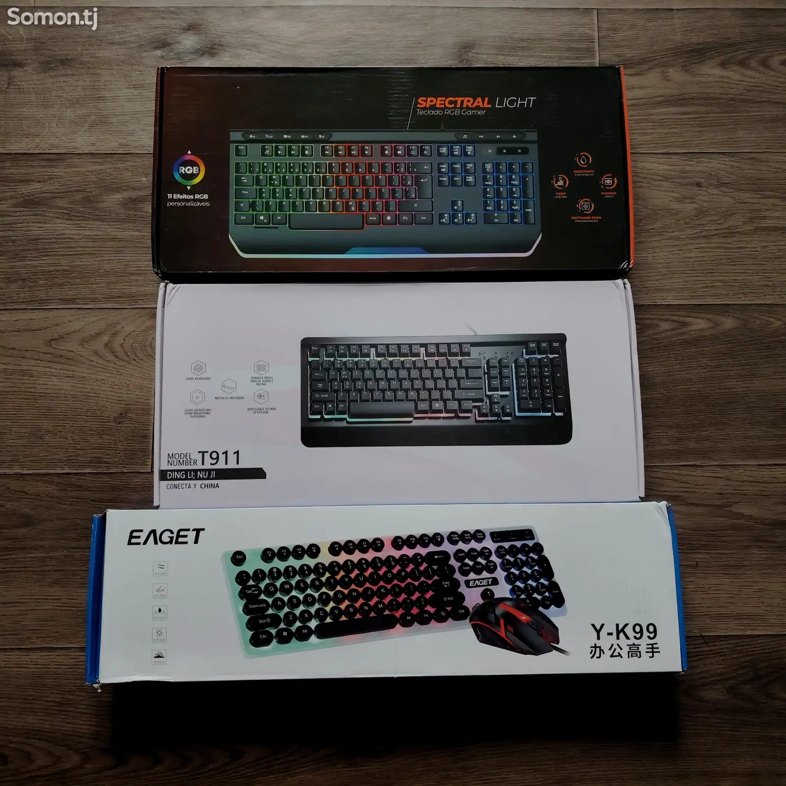 Клавиатура Eaget Y-K99 RGB keyboard and Mouse Set-1