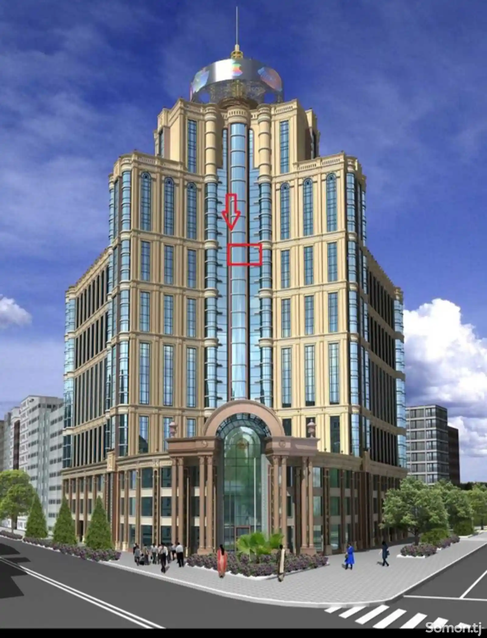 2-комн. квартира, 9 этаж, 70м², Шохмансур-13