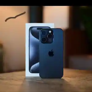 Apple iPhone 15 Pro, 256 gb, Blue Titanium