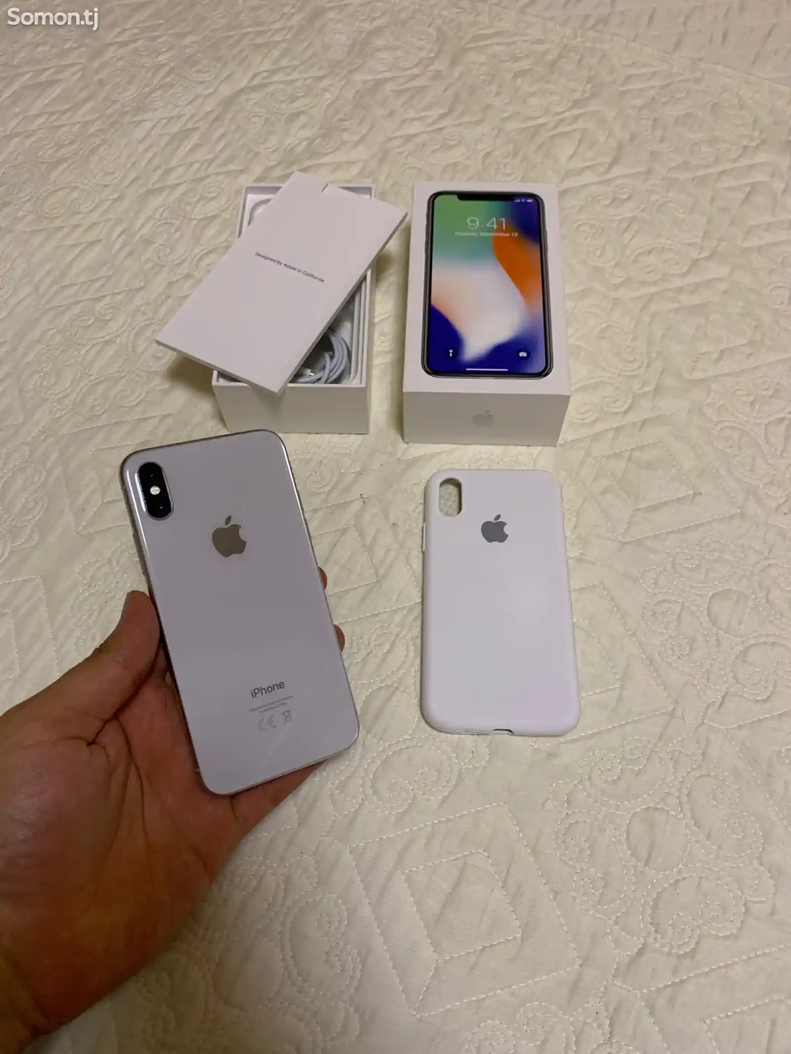 Apple iPhone X, 64 gb, Silver-1