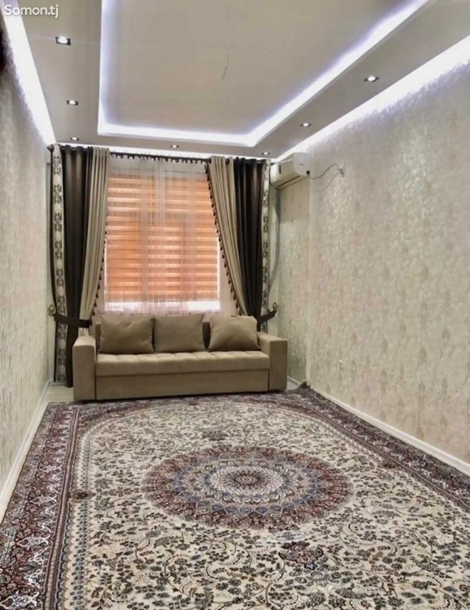 2-комн. квартира, 8 этаж, 70м², Сомони Бурак-1