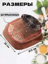 Электрическая грелка для ног с массажем 2 в 1-6