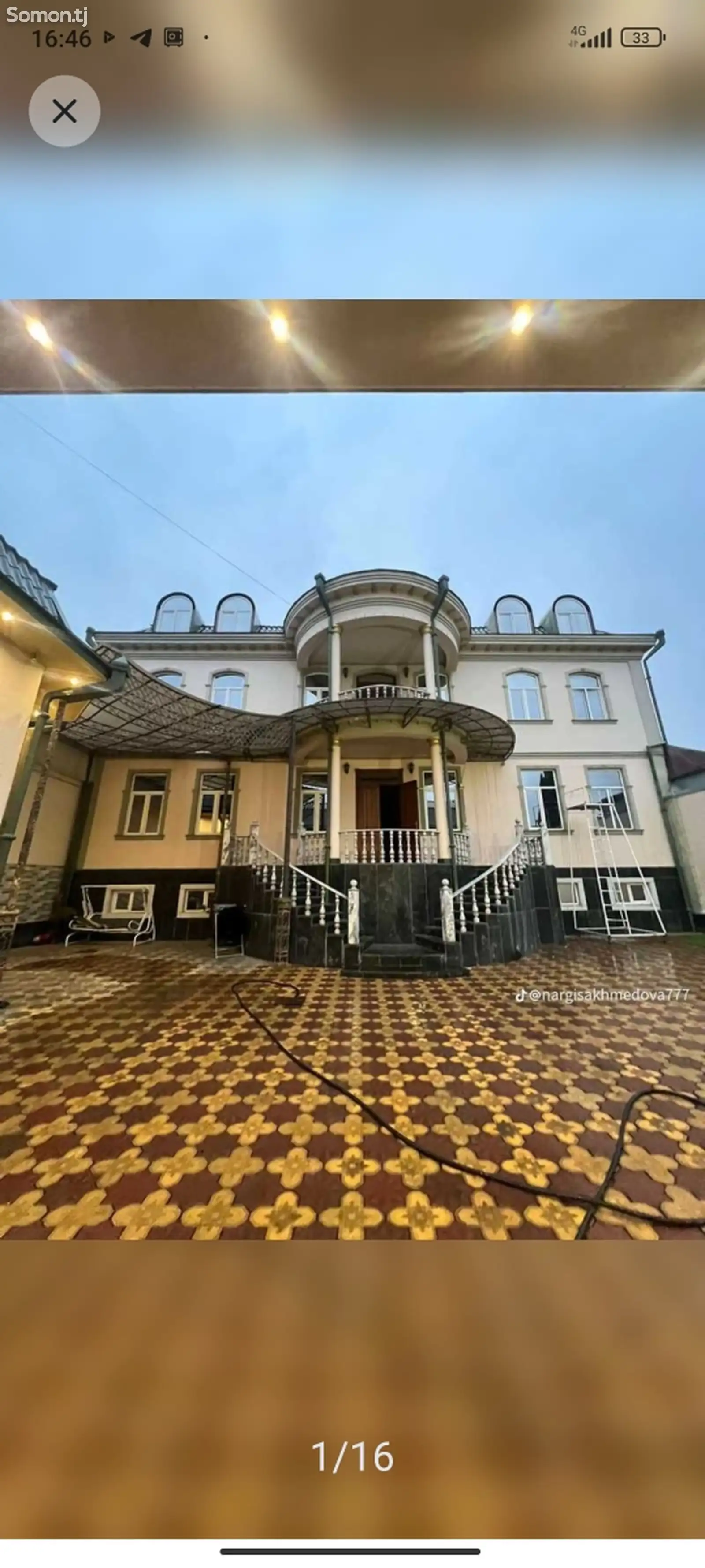 3-этажный, 13 комнатный дом, 4800 м², Шохмансур-1