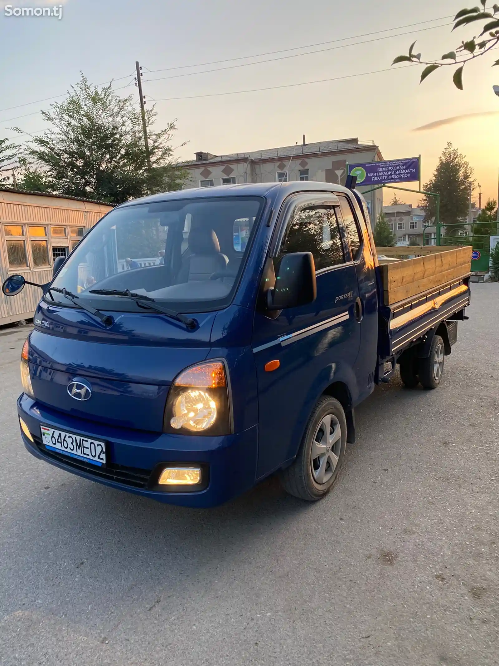 Бортовой автомобиль Hyundai Porter 2/133 ps, 2014-1