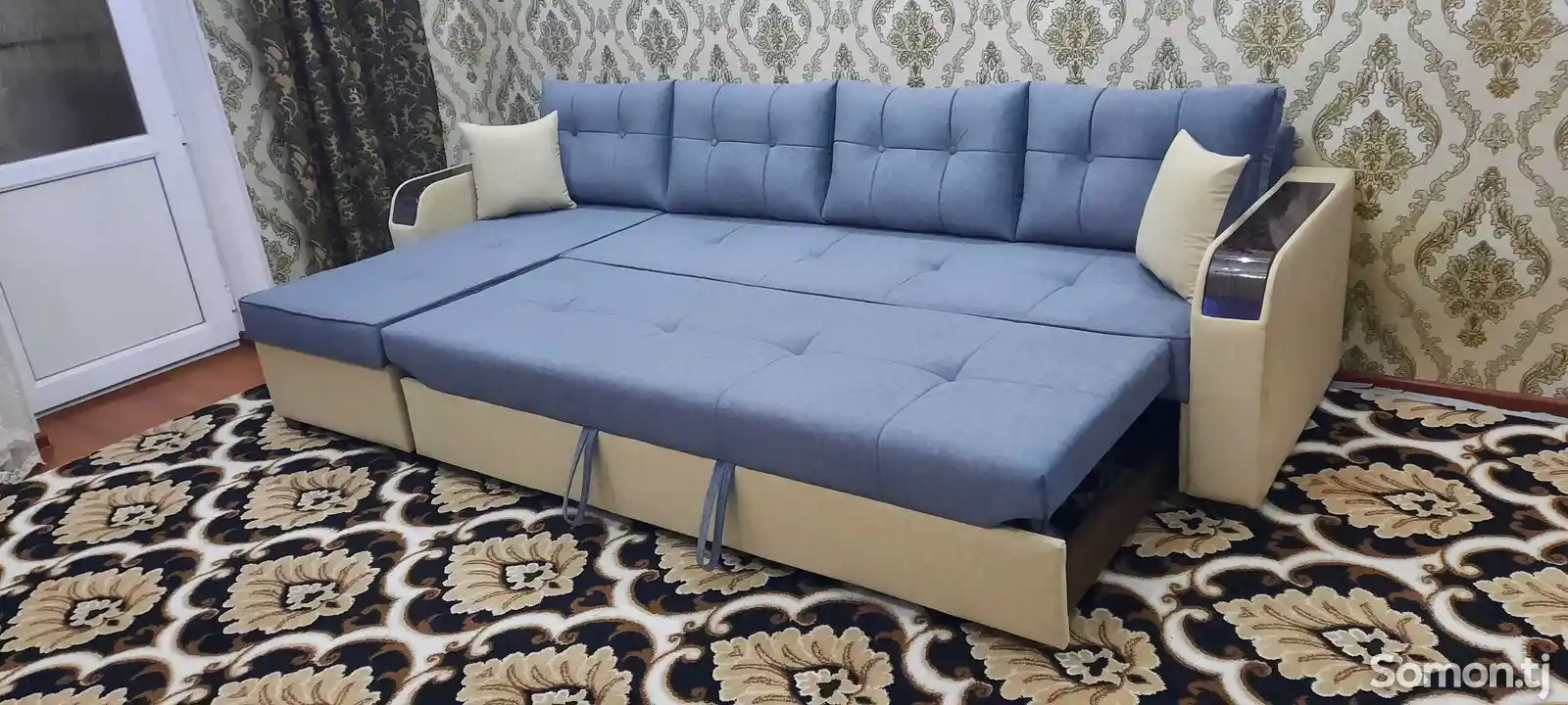 Раскладной диван хайтек на заказ-2