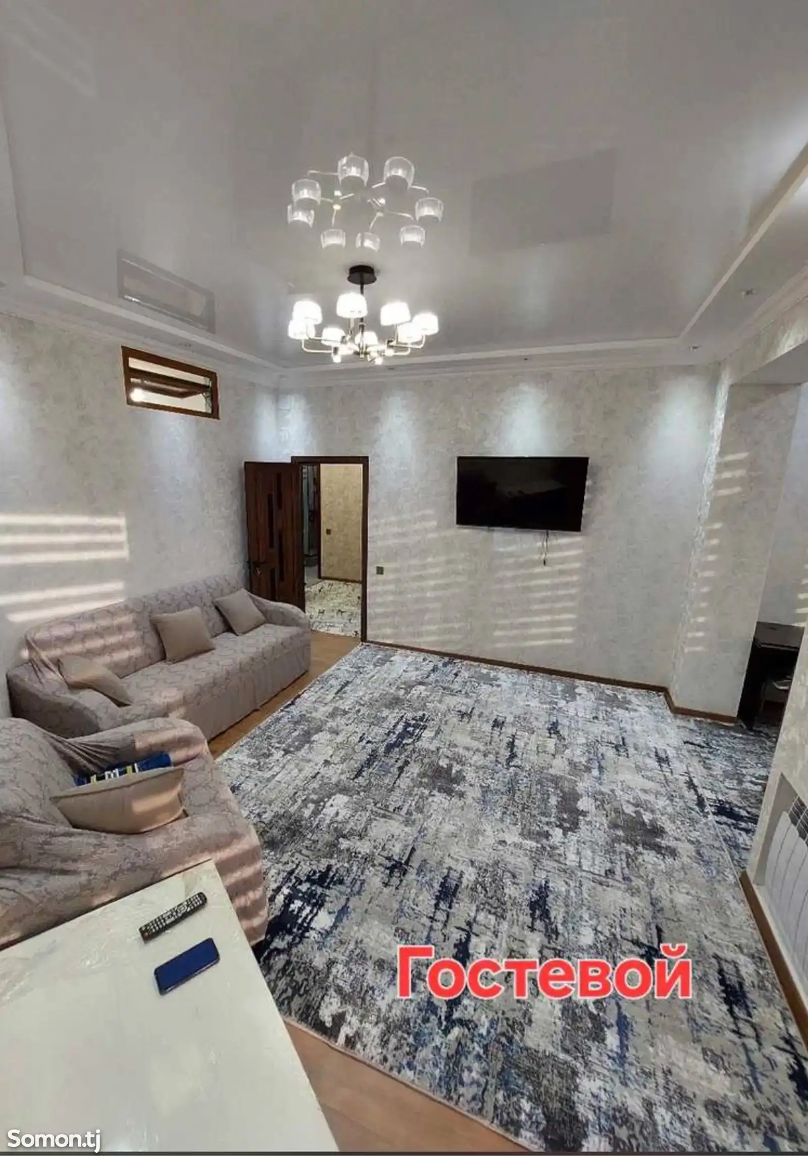 2-комн. квартира, 10 этаж, 59м², Шохмансур-1