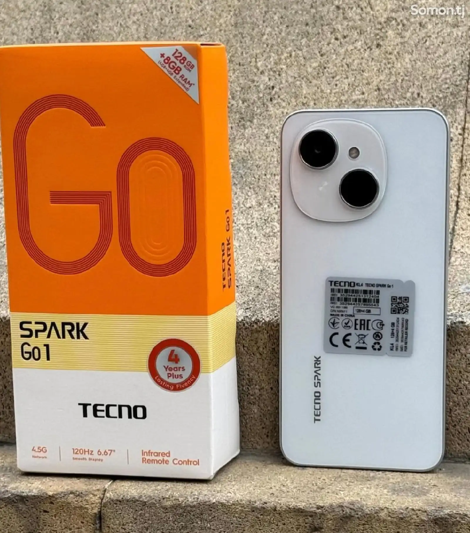 Tecno Spark Go One 6/64Gb whait-1