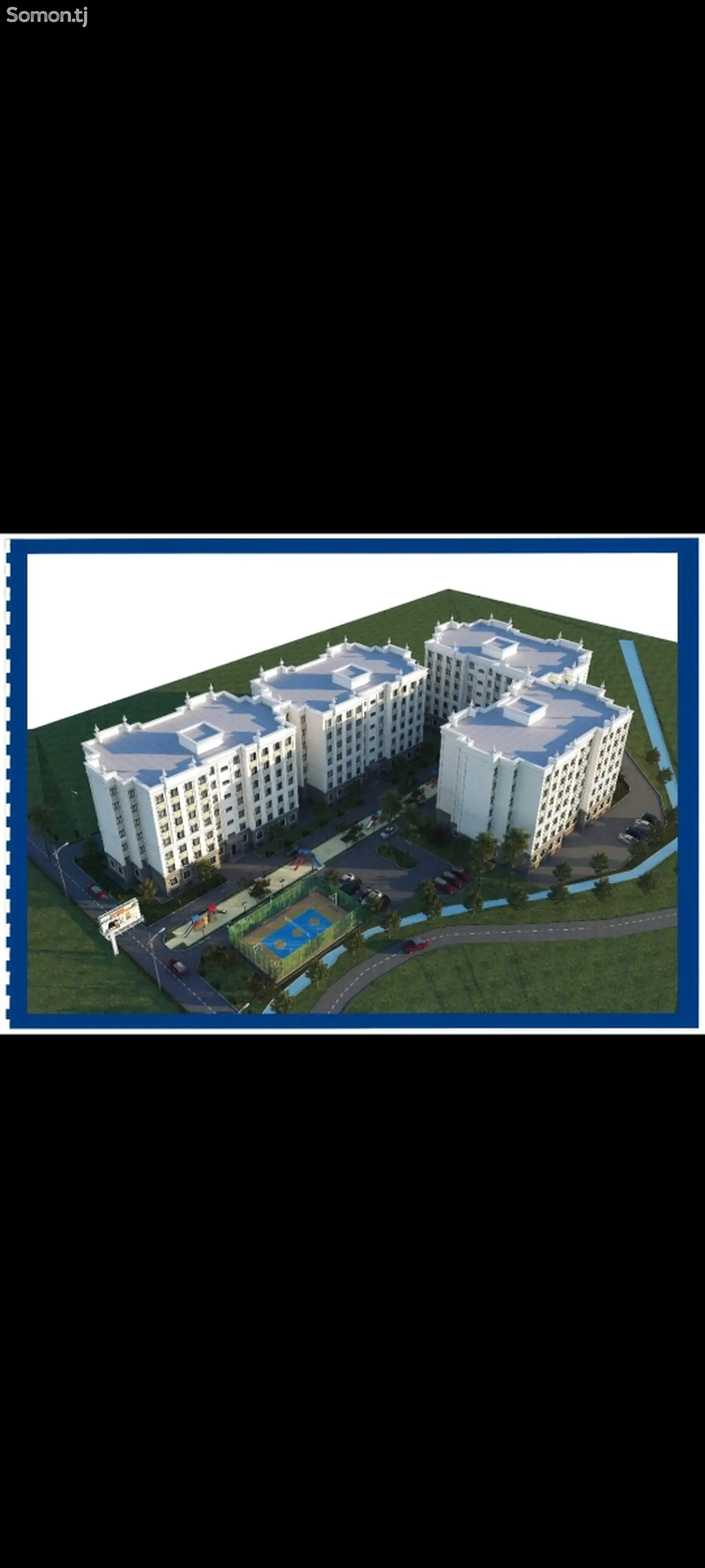 1-комн. квартира, 3 этаж, 53 м², Рудаки-1