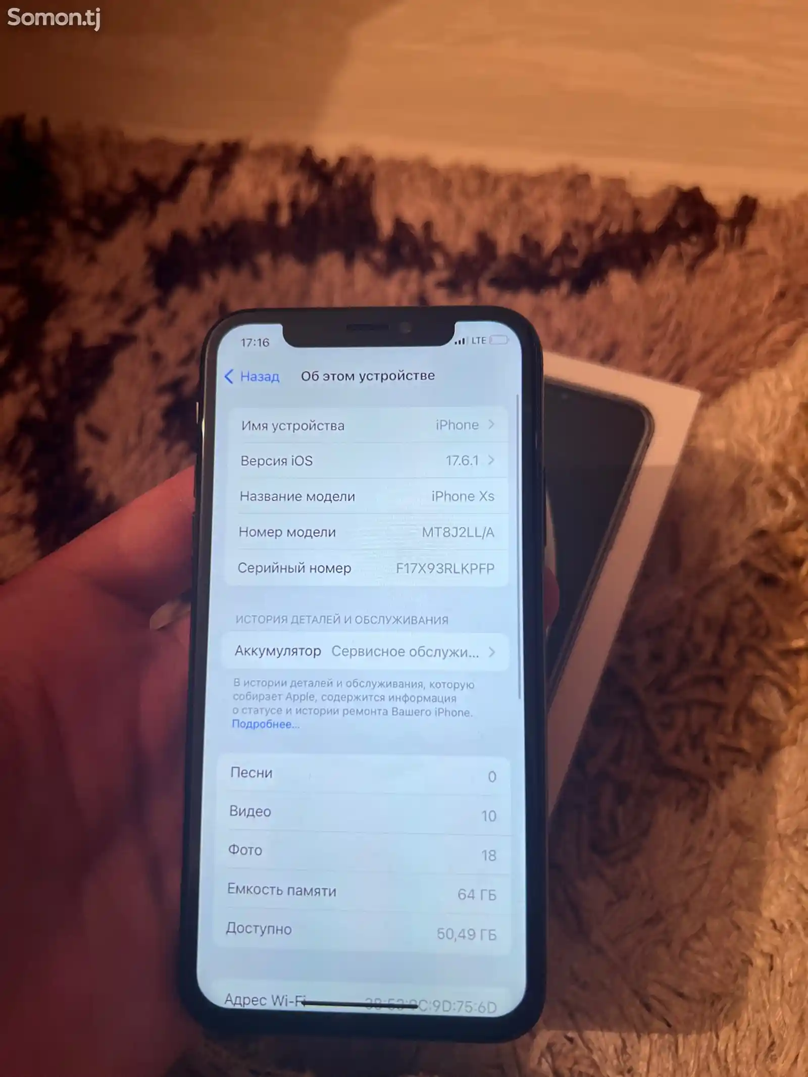 Apple iPhone Xs, 64 gb, Space Grey-6