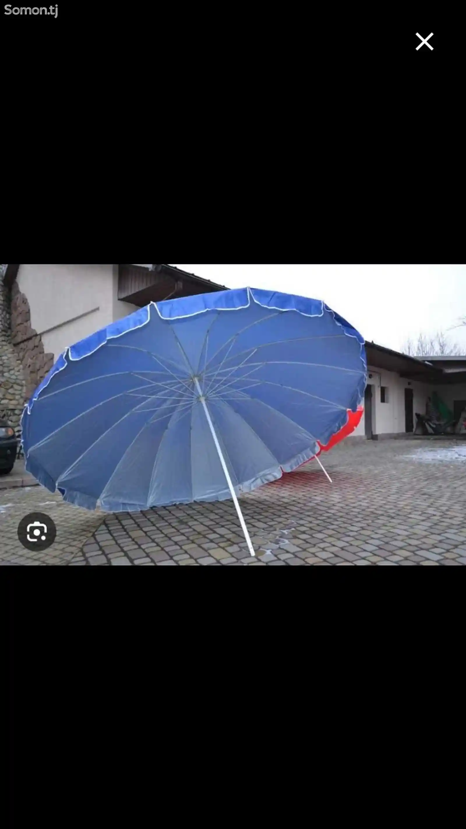 Круглый зонтик