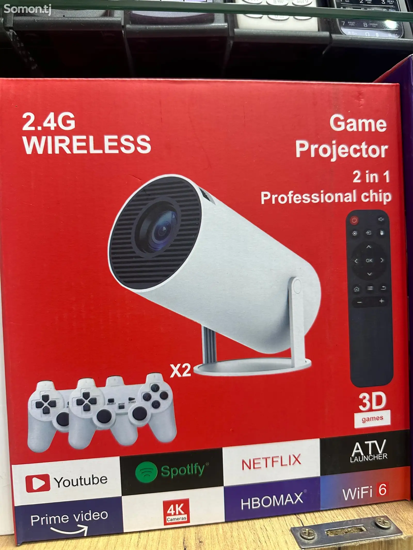 Проектор Game Projector HY300 2.4G Wireless-1