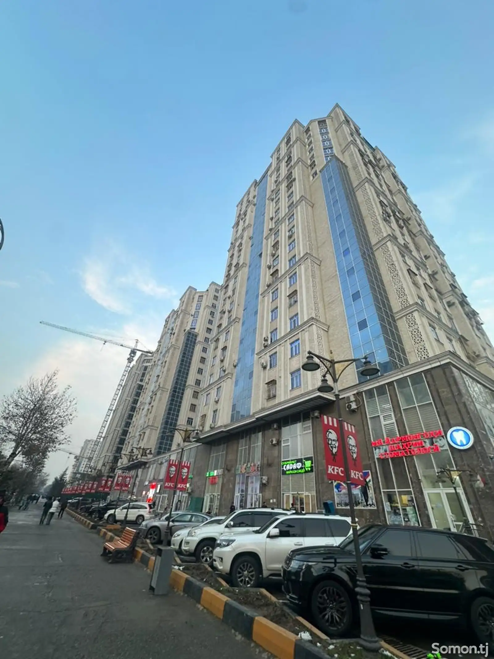 2-комн. квартира, 14 этаж, 65 м², супермаркет Мадина-1