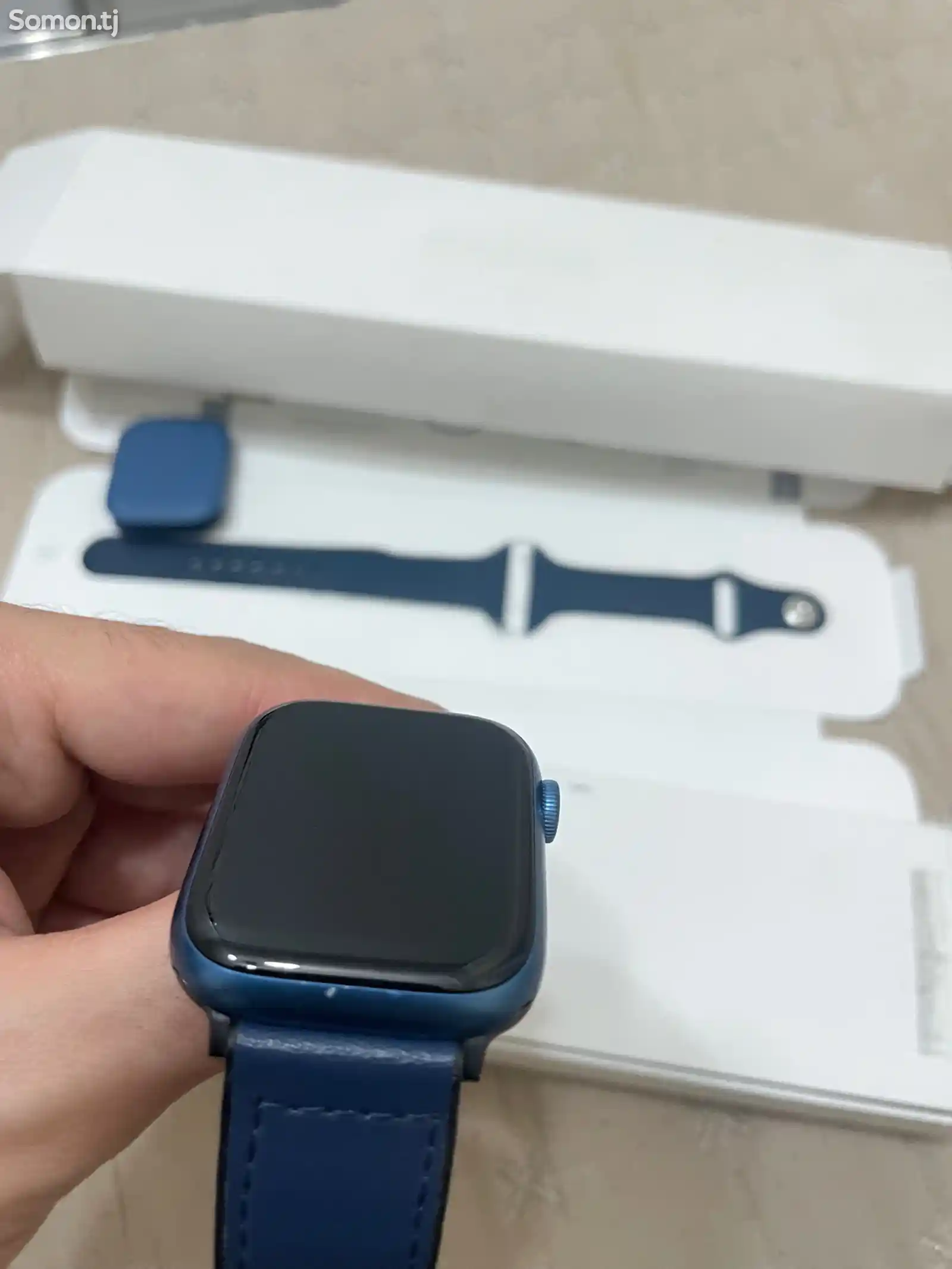 Смарт часы Apple Watch Series 7 Blue 45mm-8