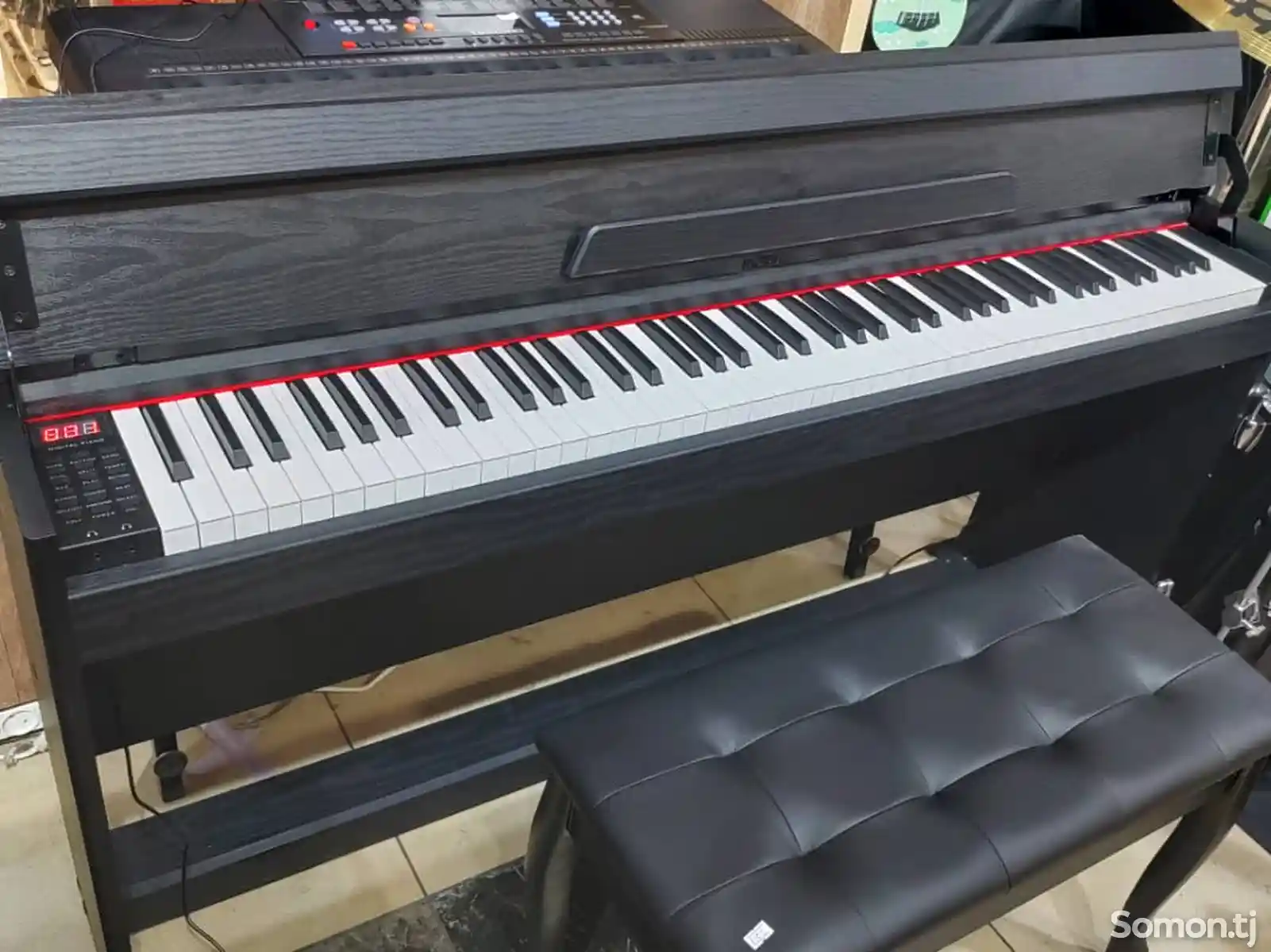 Профессиональное электронное пианино со множеством ритмов и тонов-3
