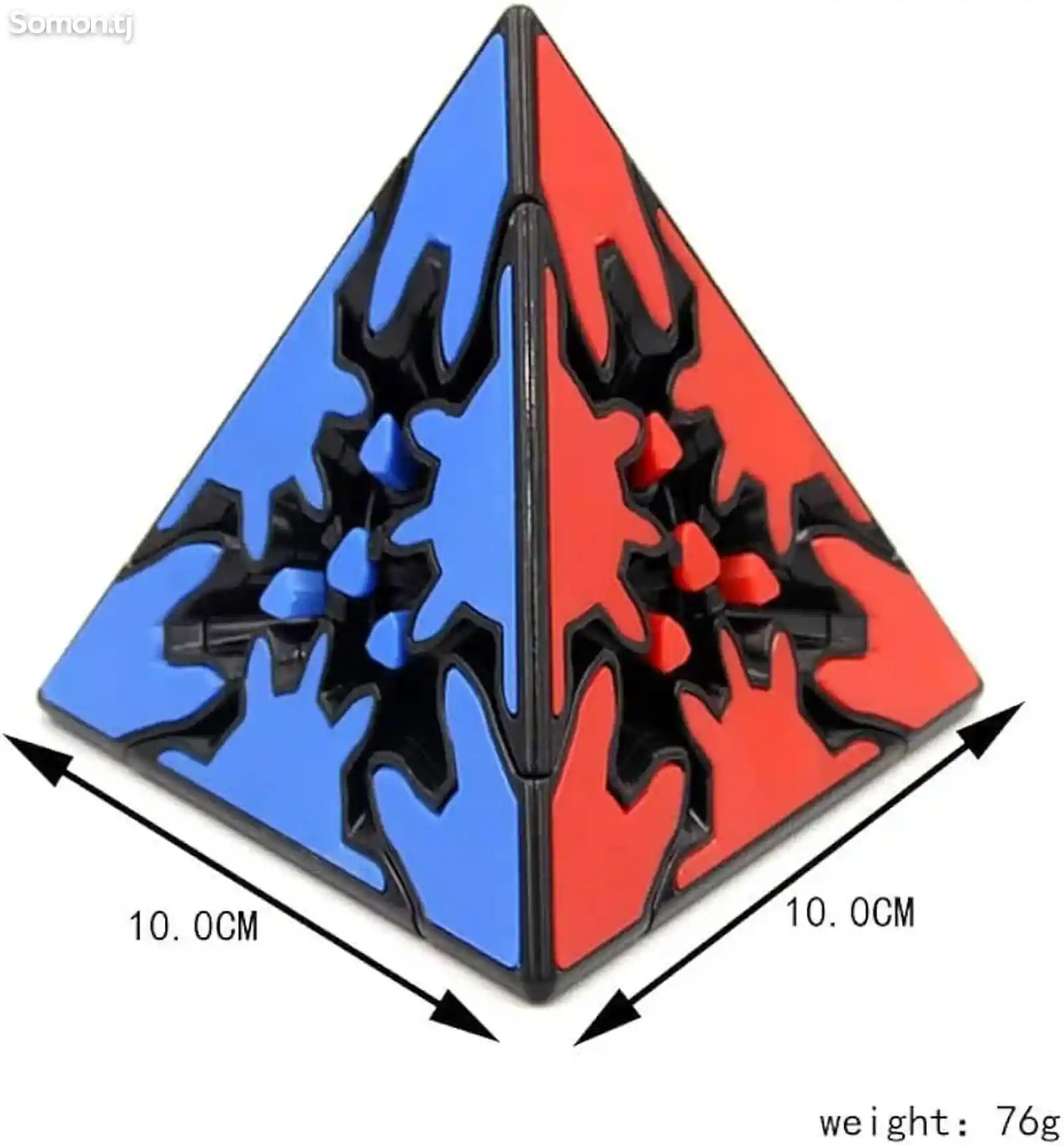 Кубик Рубика Gear Pyraminx, шестеренчатый Пирамида QYtoys-2
