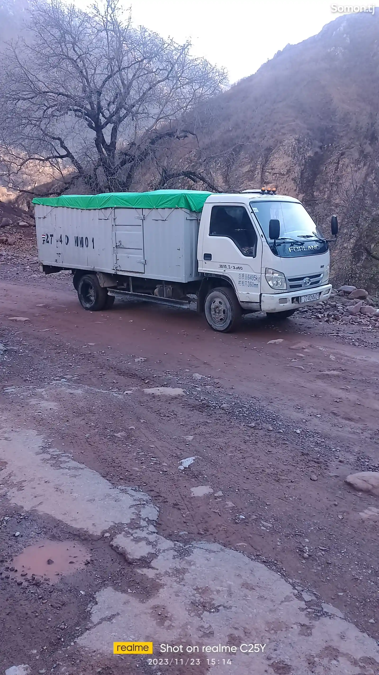Бортовой грузовик Foton Forland, 2013-1