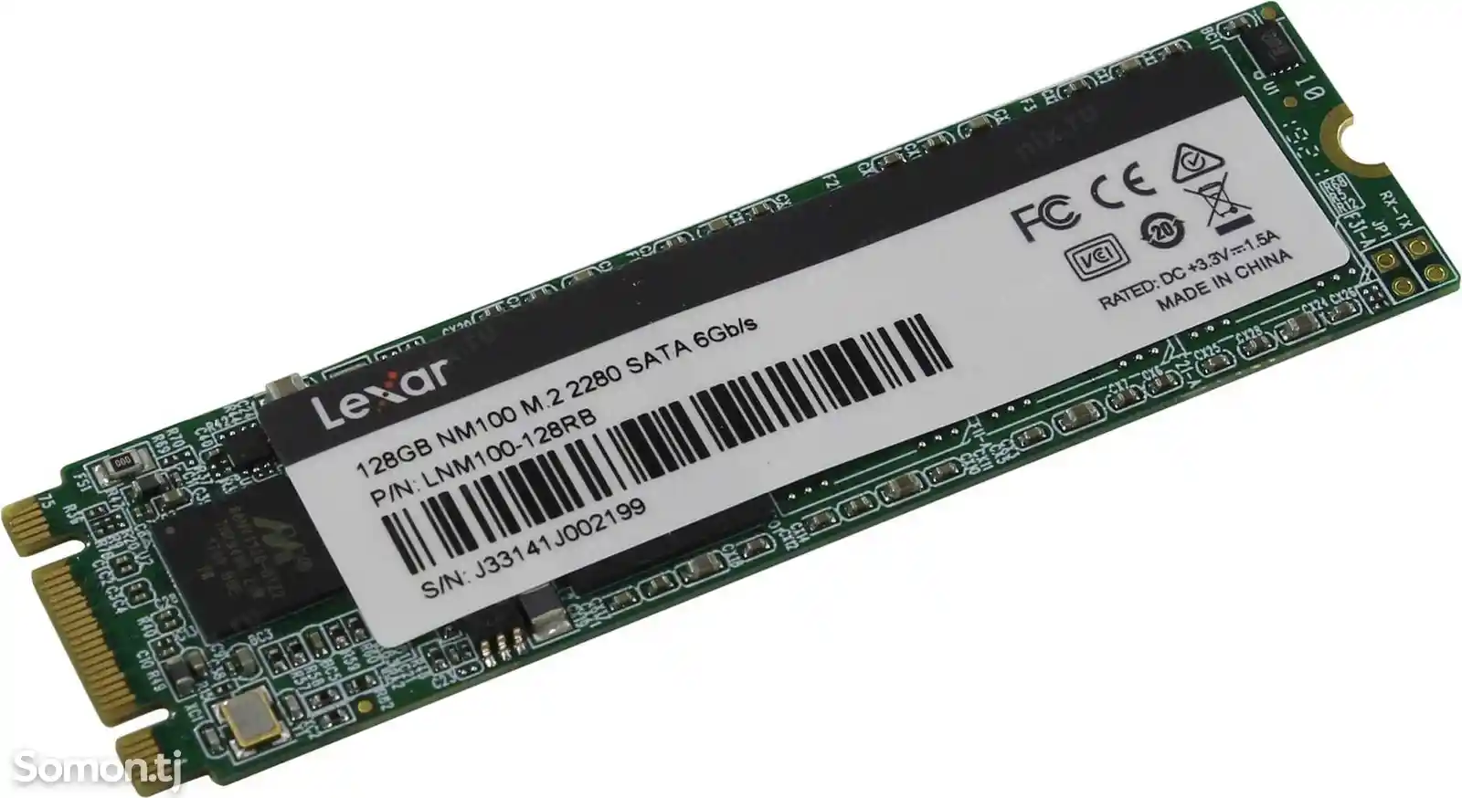 SSD накопитель M2 Lexar NM100 128GB-2