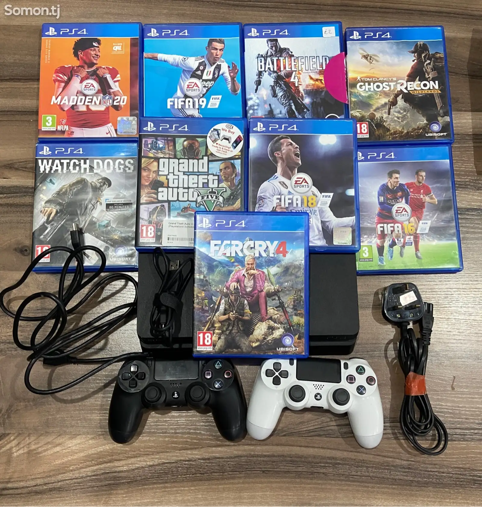 Игровая приставка Sony PlayStation 4-1