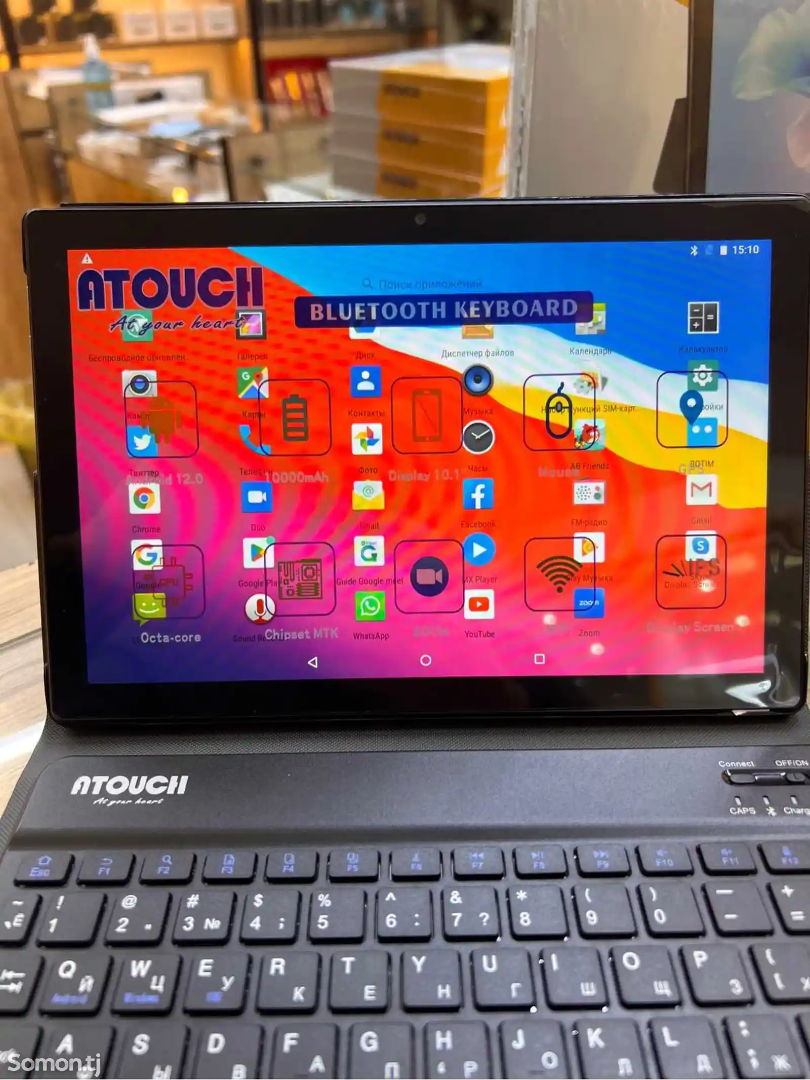 Планшет Atouch X19 Pro 8Gb/256Gb 5G Android 12-7