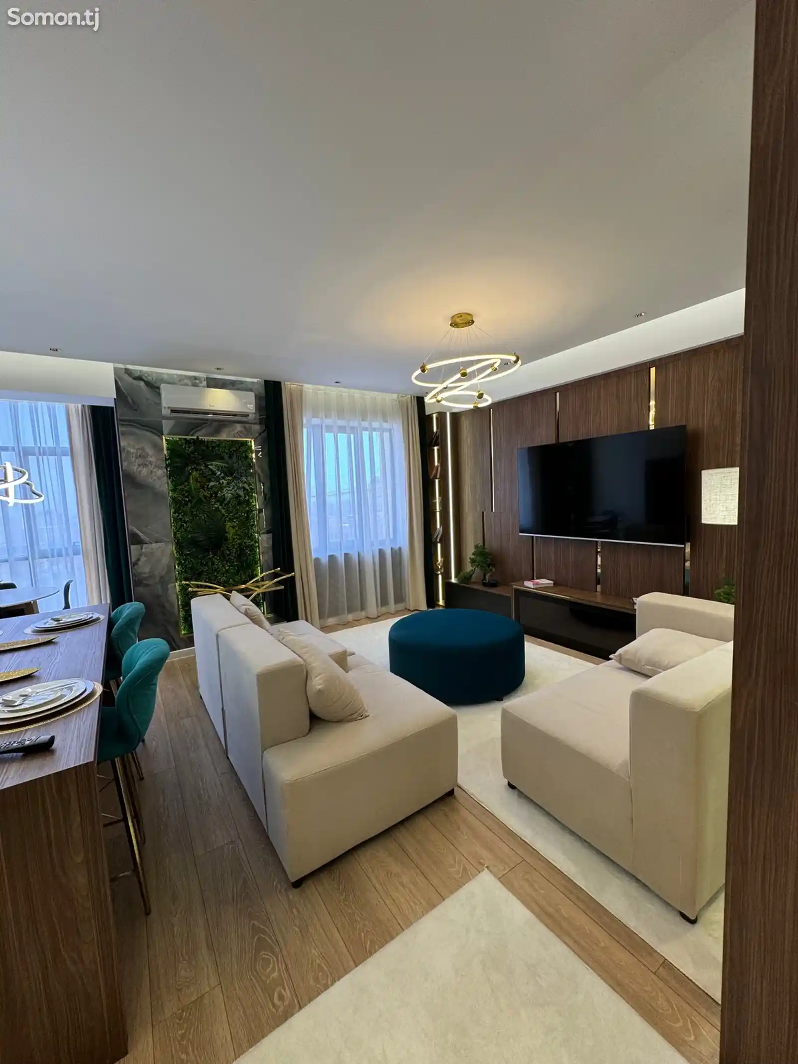 3-комн. квартира, 16 этаж, 104 м², Сомони-6