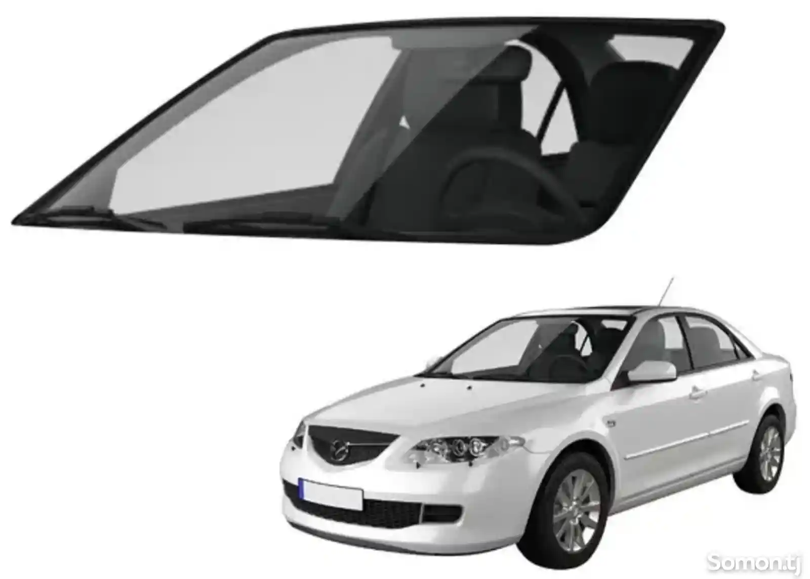 Лобовое стекло от Mazda 6 2005