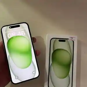 Apple iPhone 15, 128 gb, Green