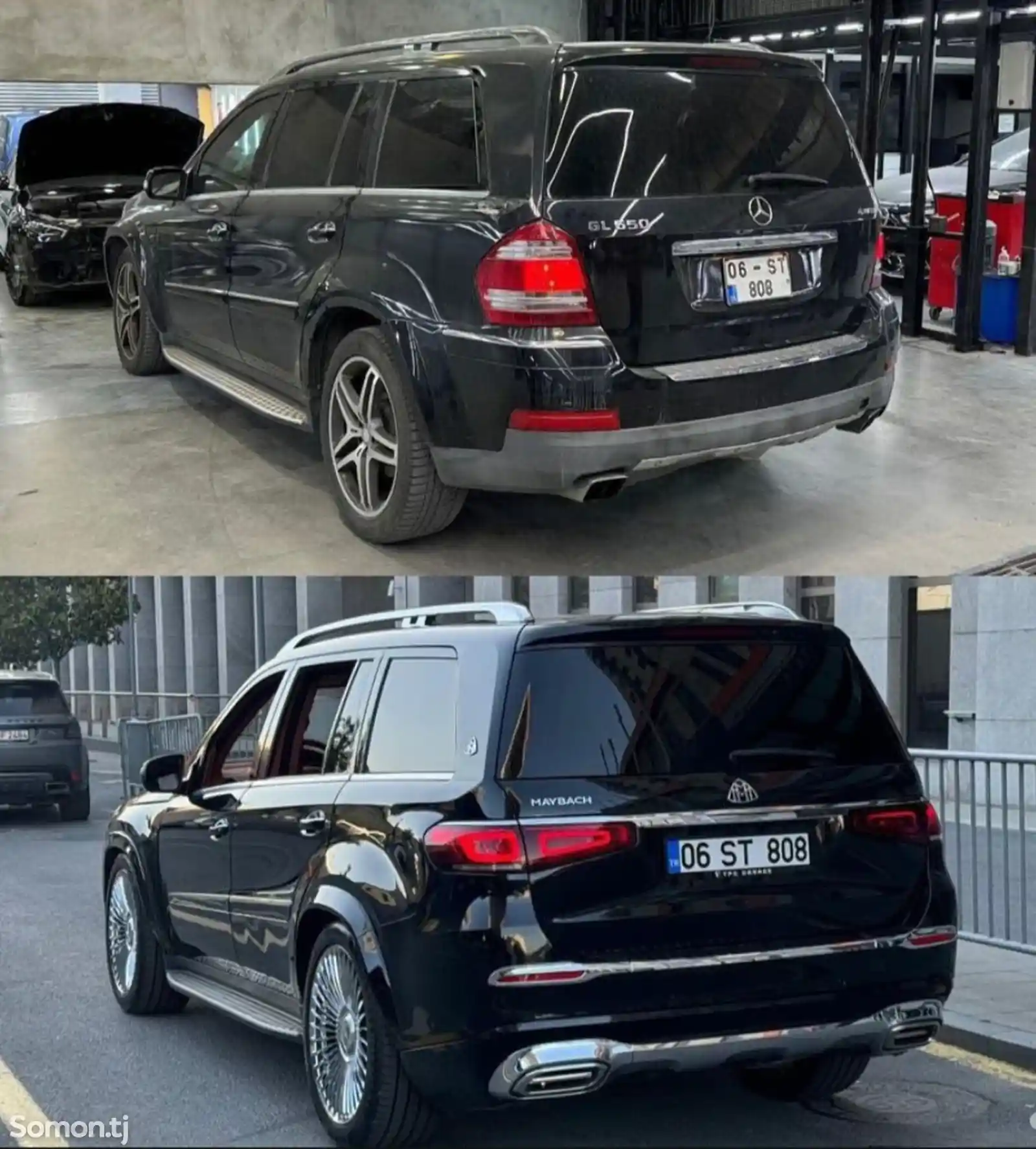 Тюнинг рестайлинг Mercedes-Benz GL X164 в X167 X166-10