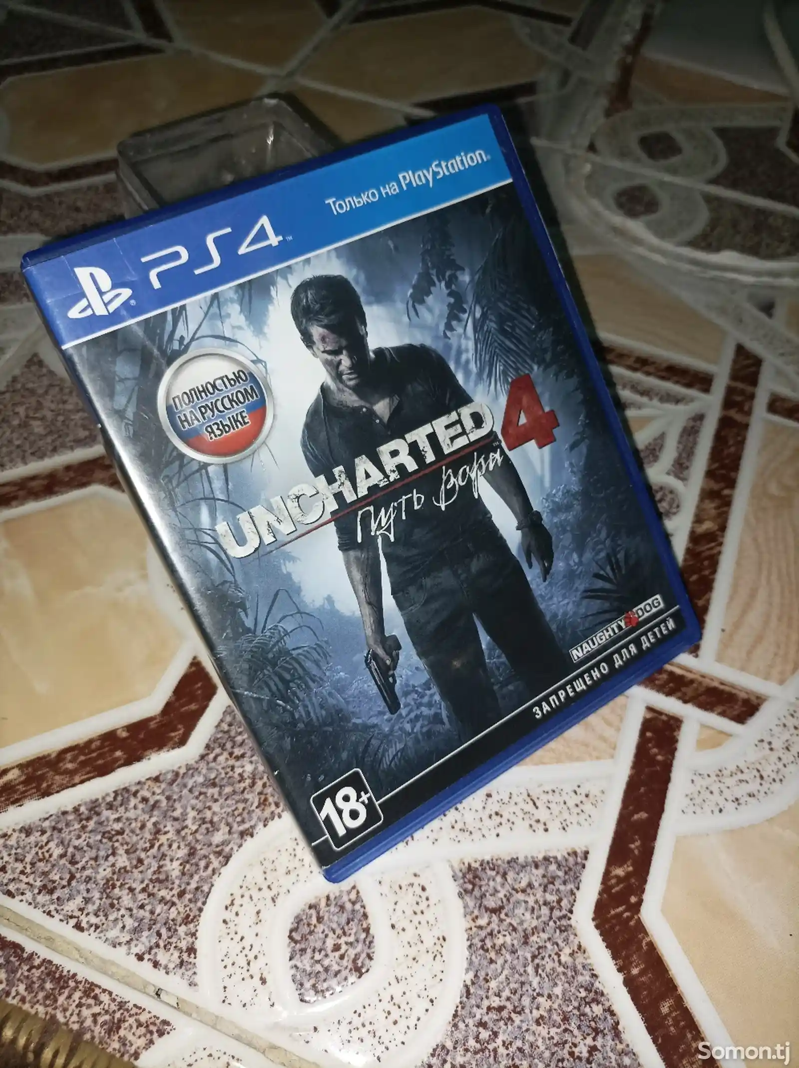 Игра Uncharted 4 для PlayStation