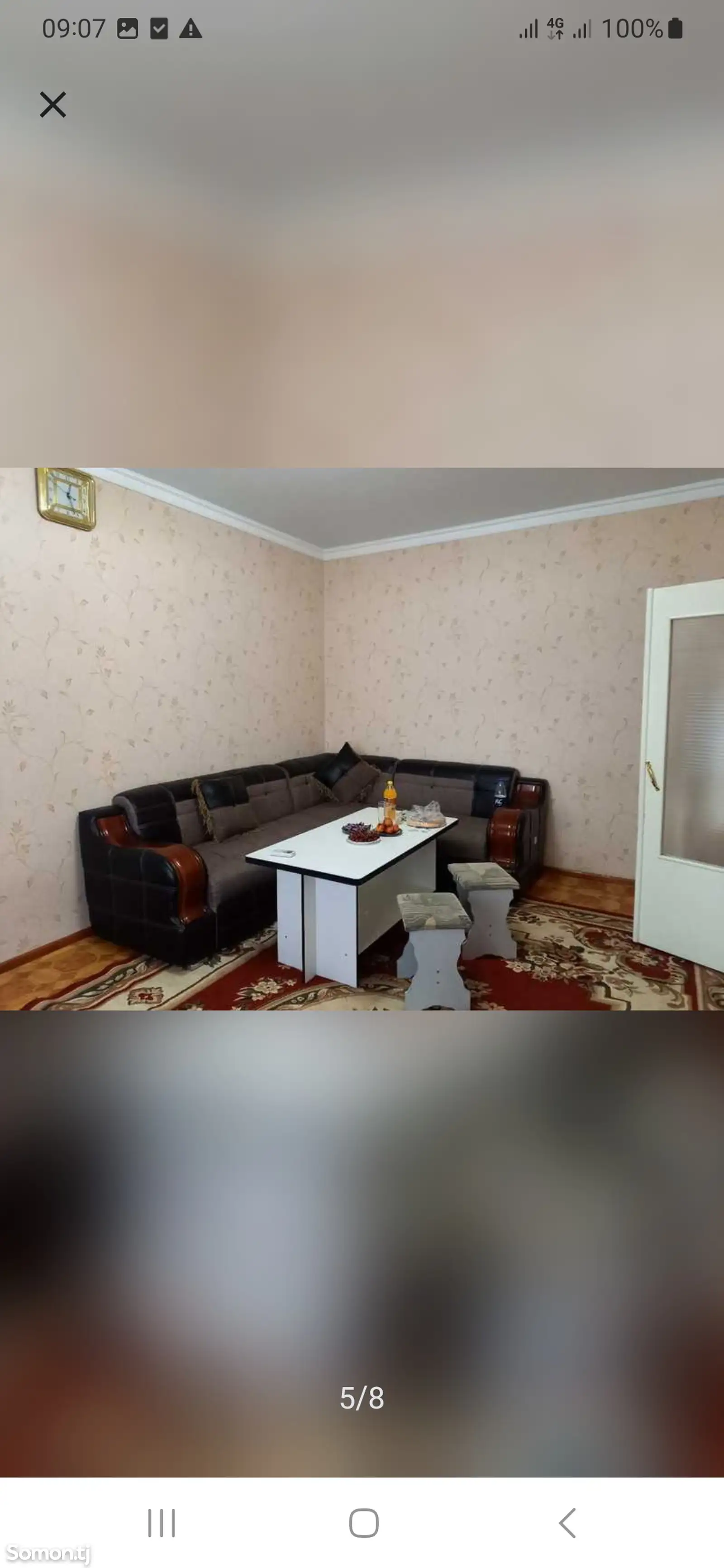 1-комн. квартира, 5 этаж, 38 м², стадион спартак-1