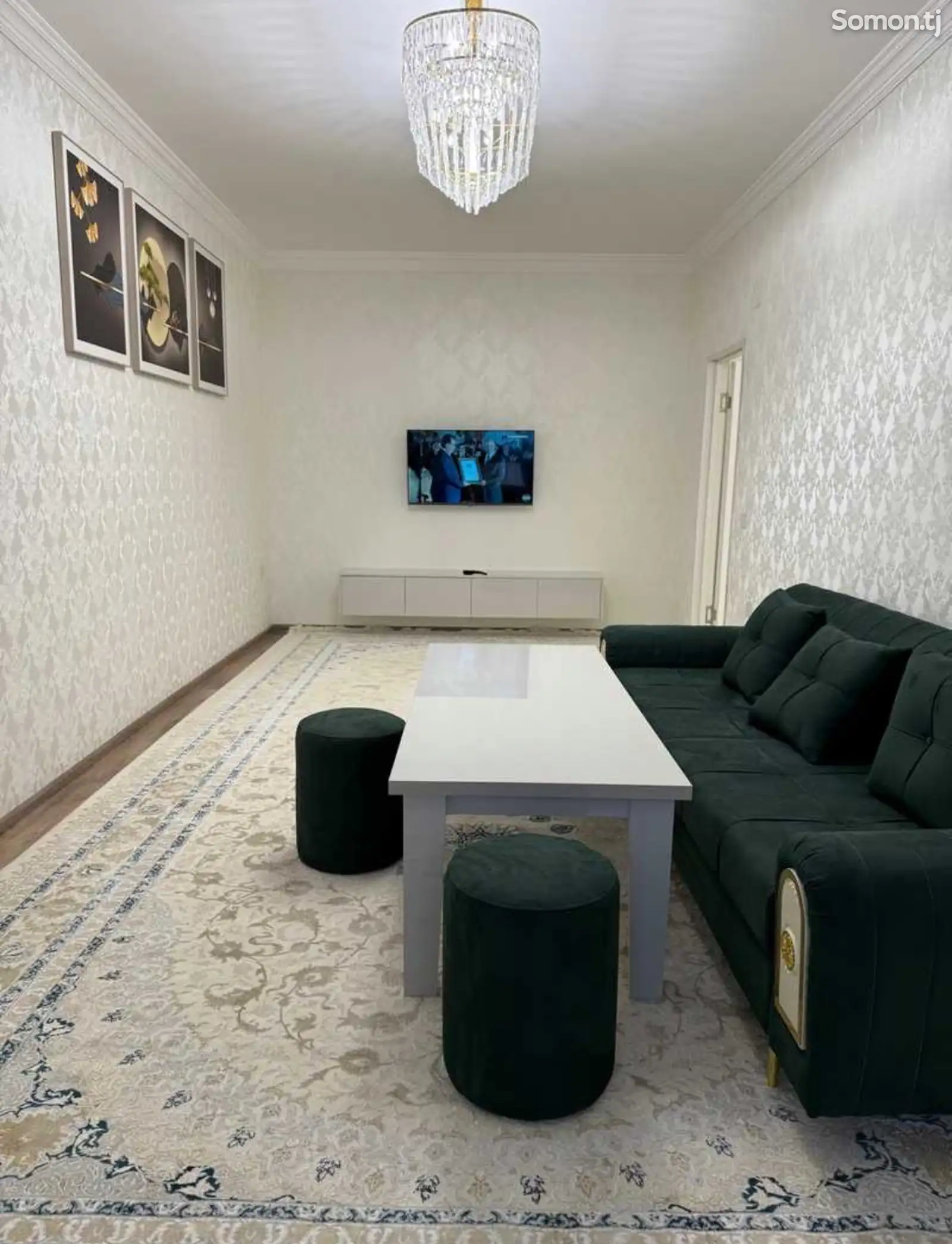 3-комн. квартира, 9 этаж, 107м², Шохмансур-1