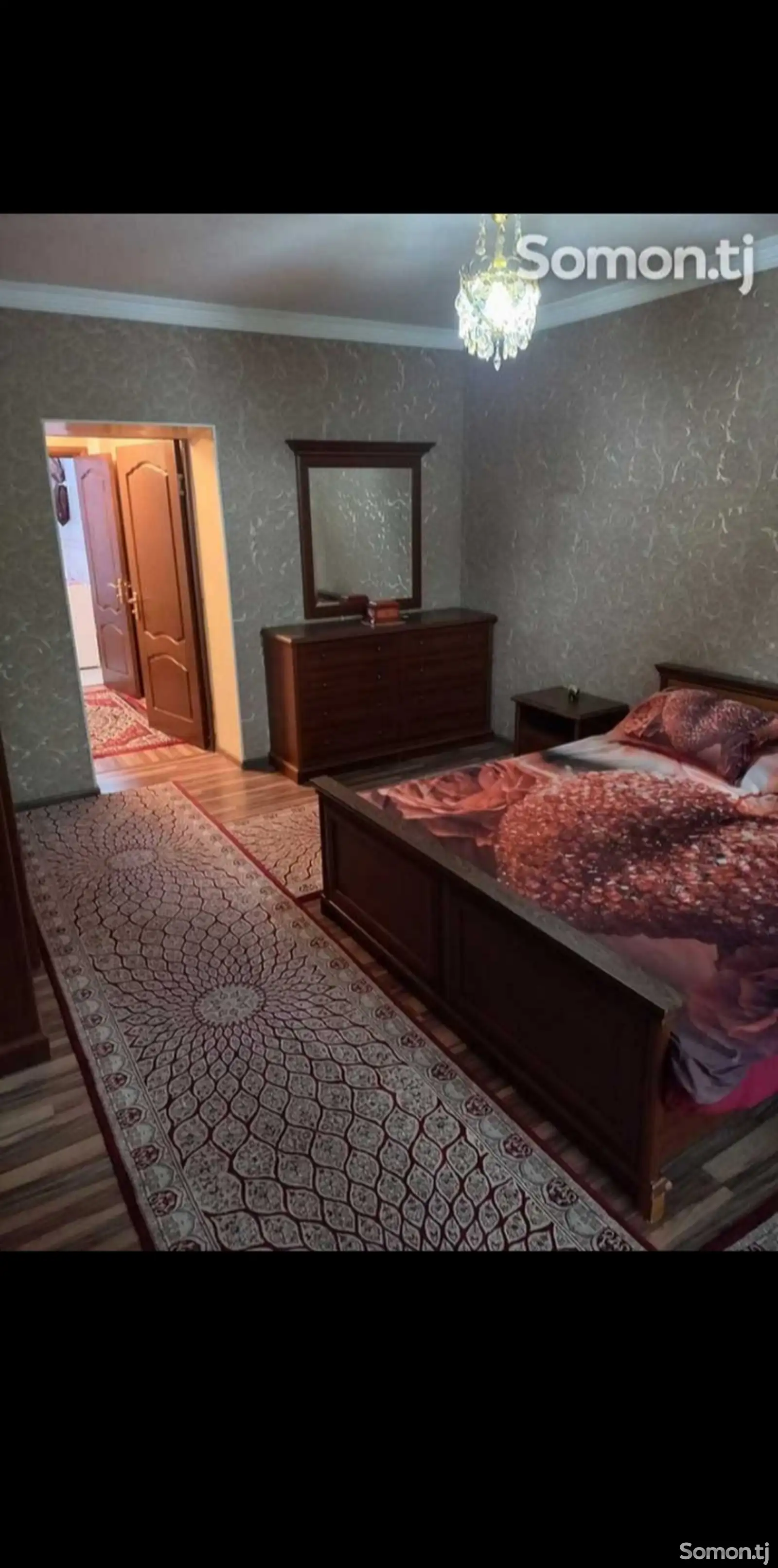 3-комн. квартира, 2 этаж, 80м², Сомони-1