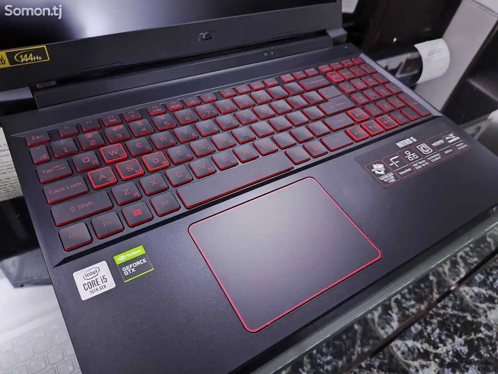 Игровой Ноутбук Acer Nitro 5 Core i5-10300H GTX 1650Ti 4GB /144GHz LCD/ 10TH GEN-5