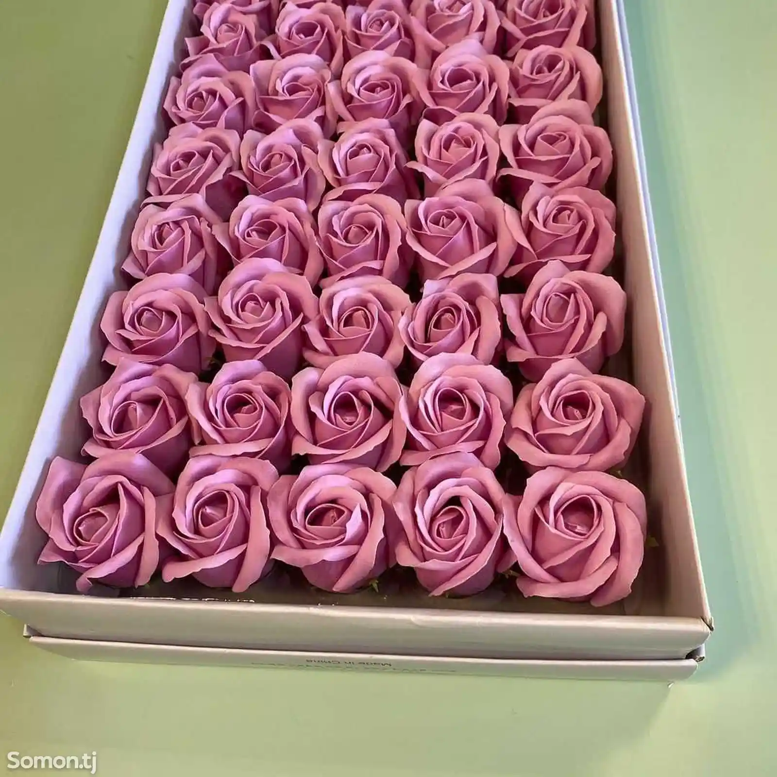 Мыльные розы в коробке на заказ-4