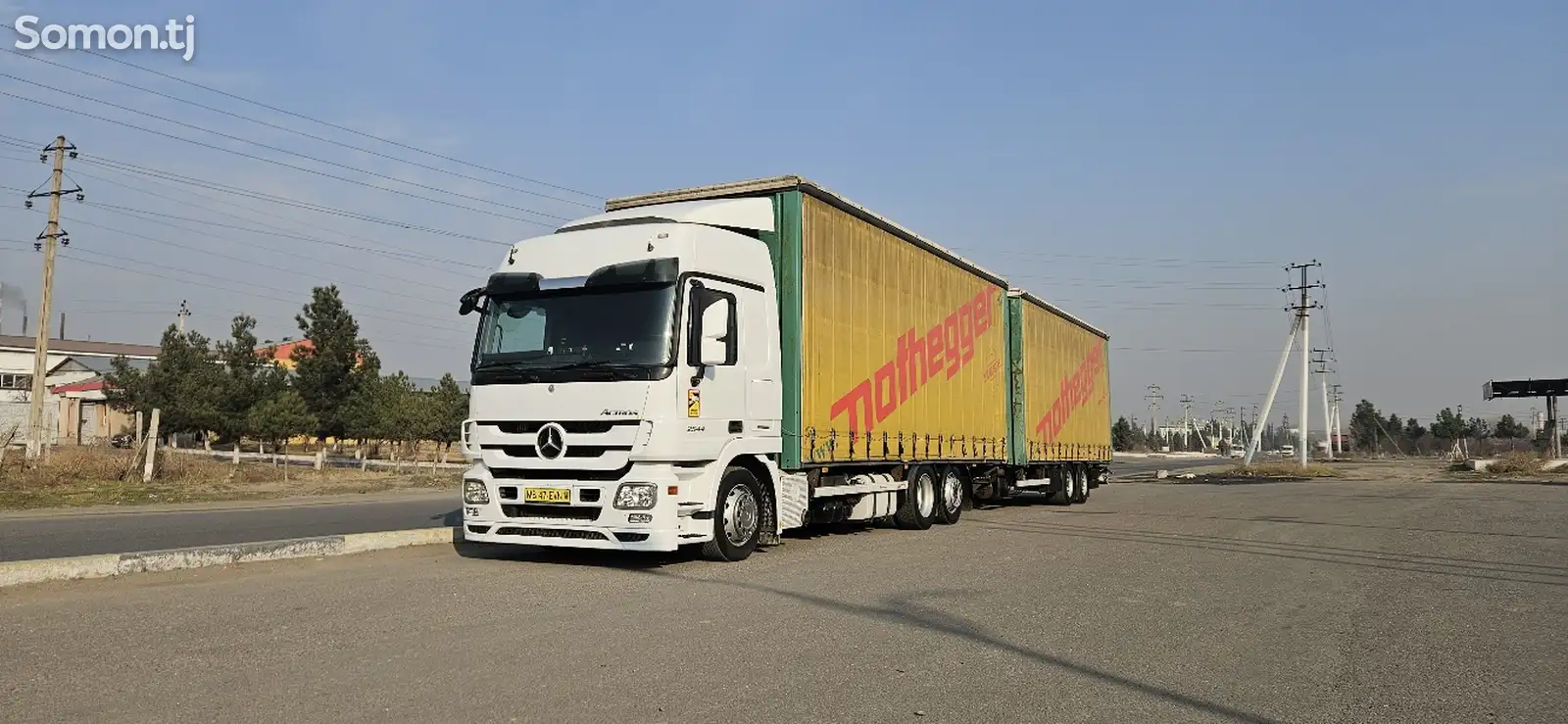 Контейнеровоз Mercedes actros 2544, 2010 ретардер-1