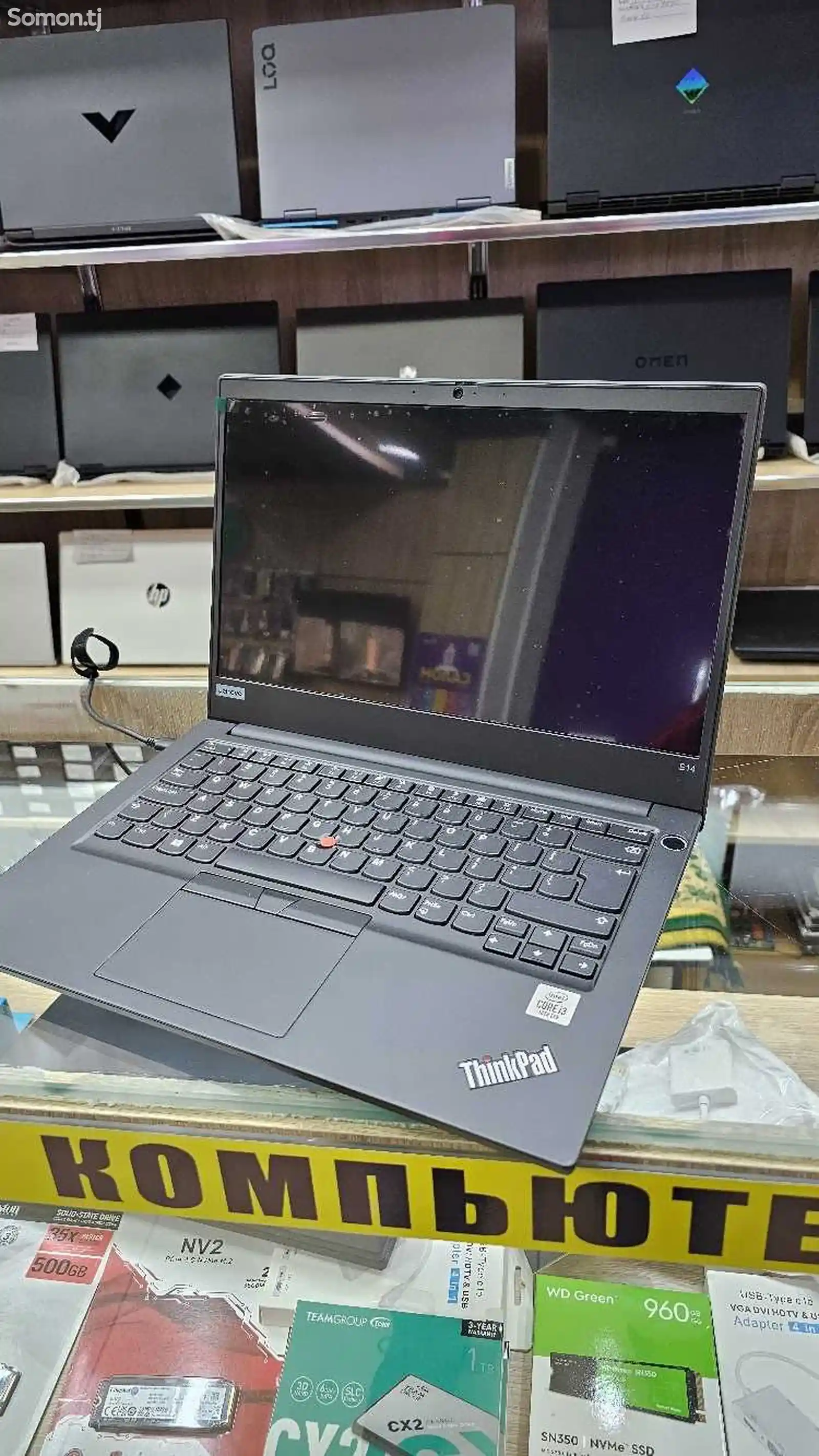 Ноутбук Lenovo ThinkPad E14 i3-10110U 8/256ssd-1