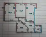 3-комн. квартира, 10 этаж, 110 м², Водонасос Парк Айни-11