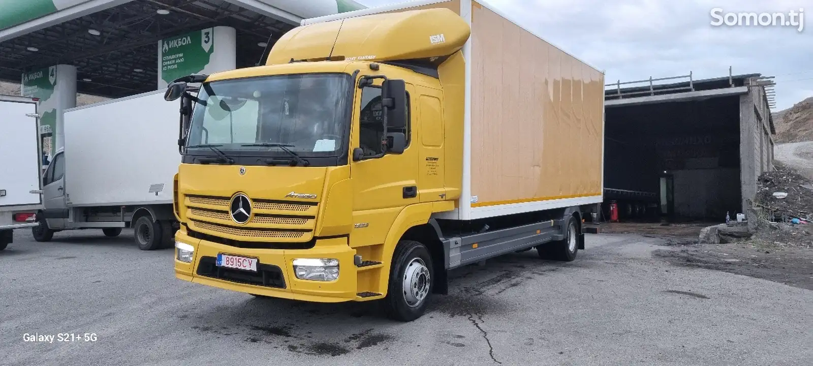 Бортовой грузовик Mercedes Aego 1223-1