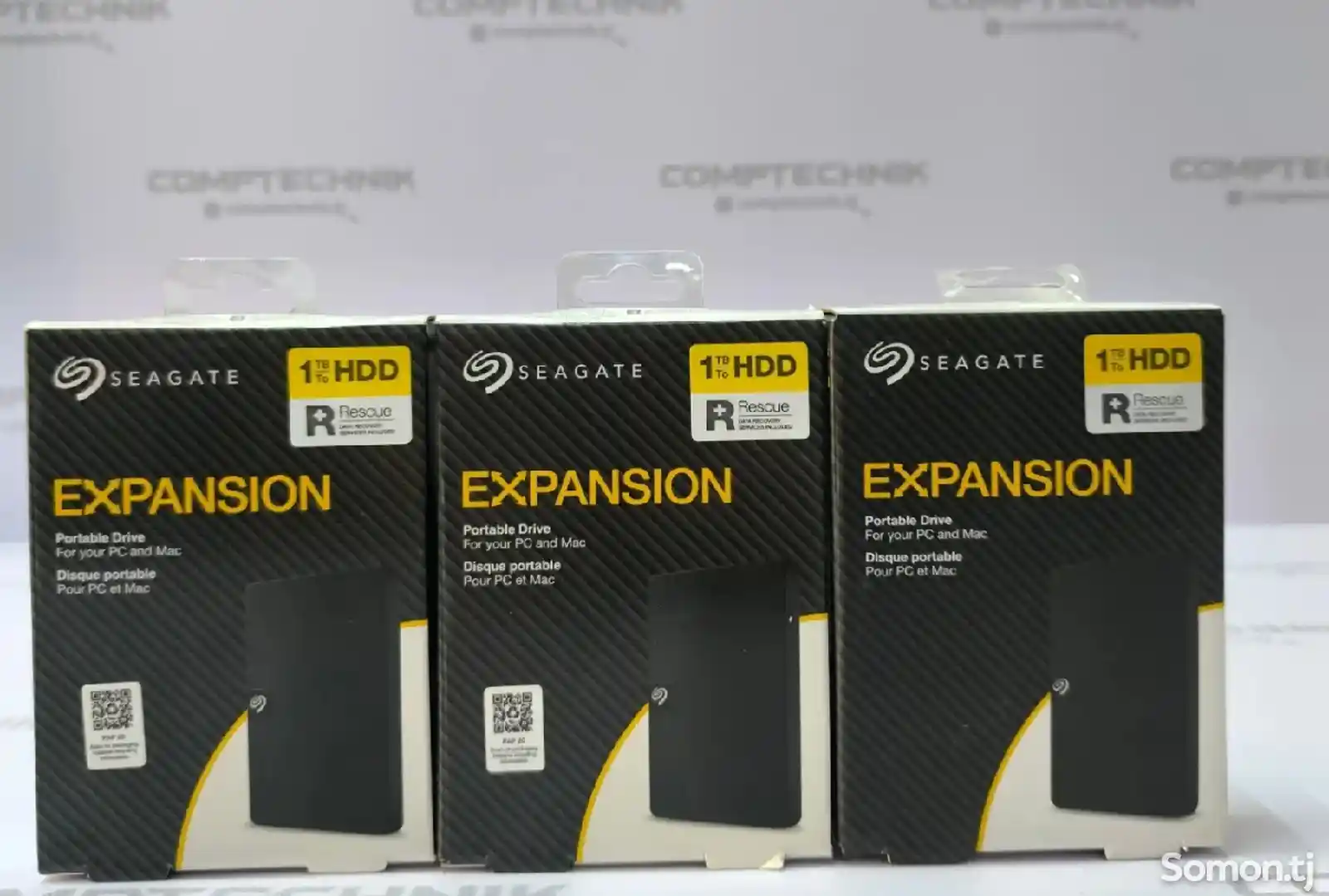 Внешний HDD Seagate Expansion 1 TB, черный-2