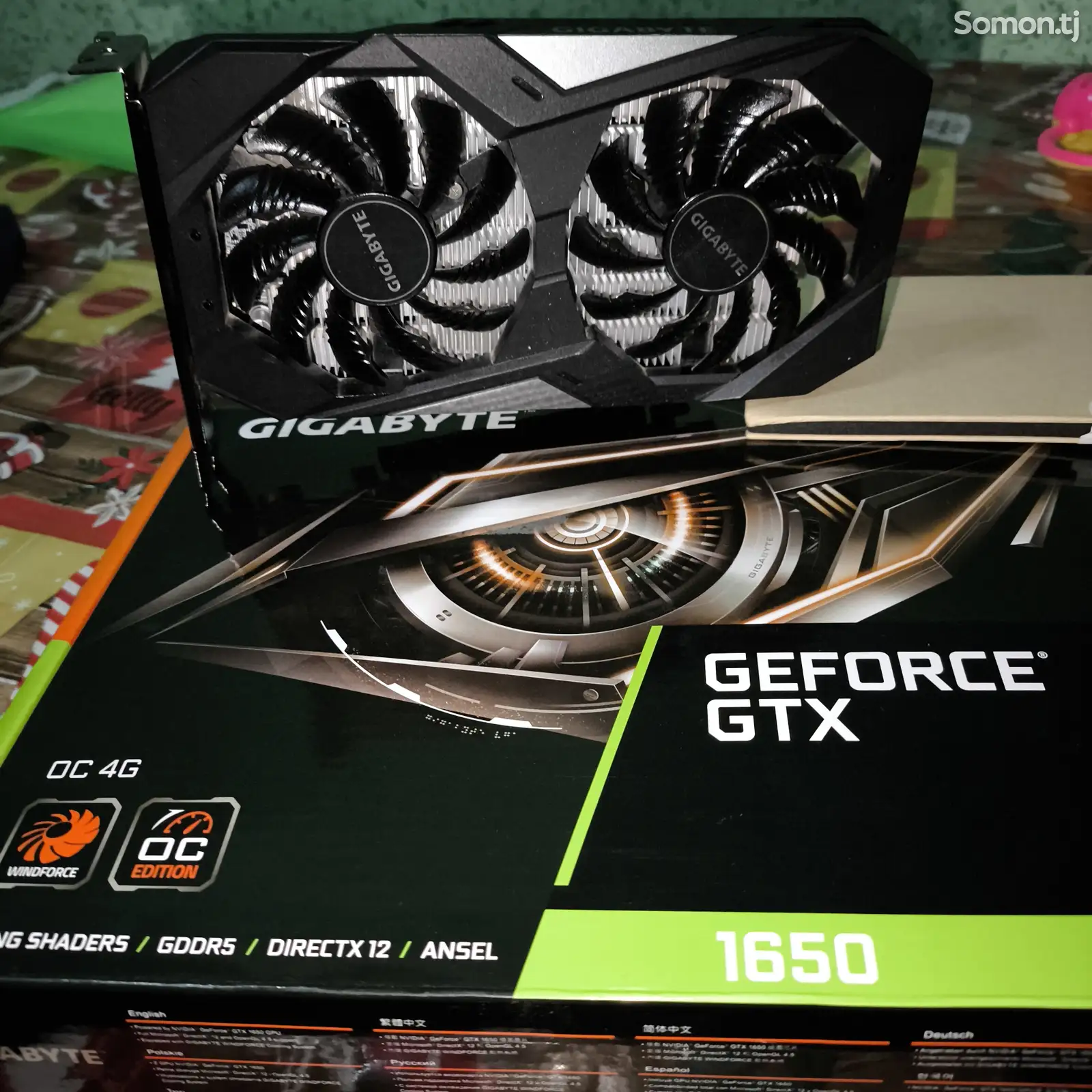 Видеокарта Geforce GTX 1650-1