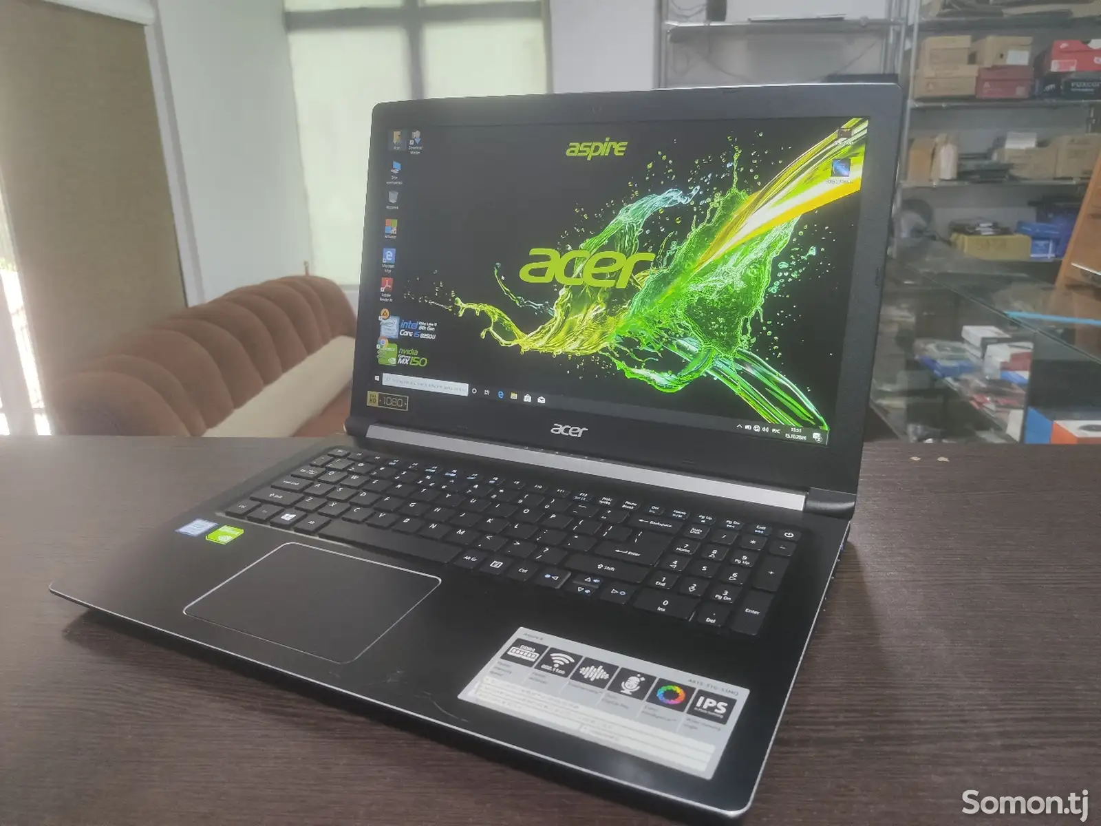 Ноутбук Acer Aspire core i5-8250U 8GB RAM-1