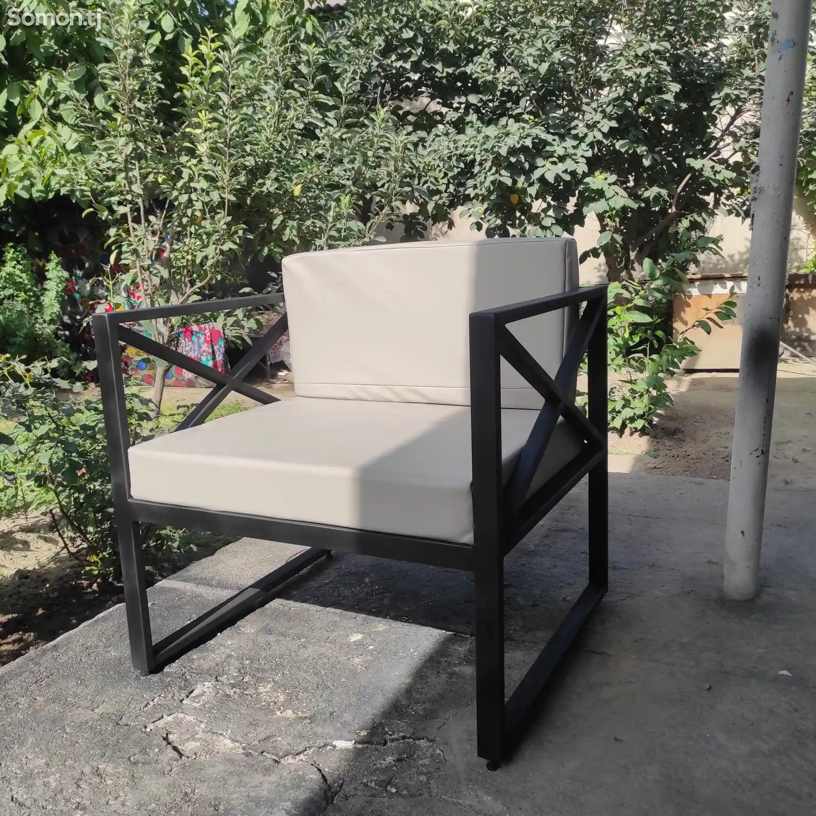 Кресло в стиле лофт для сада на заказ-1