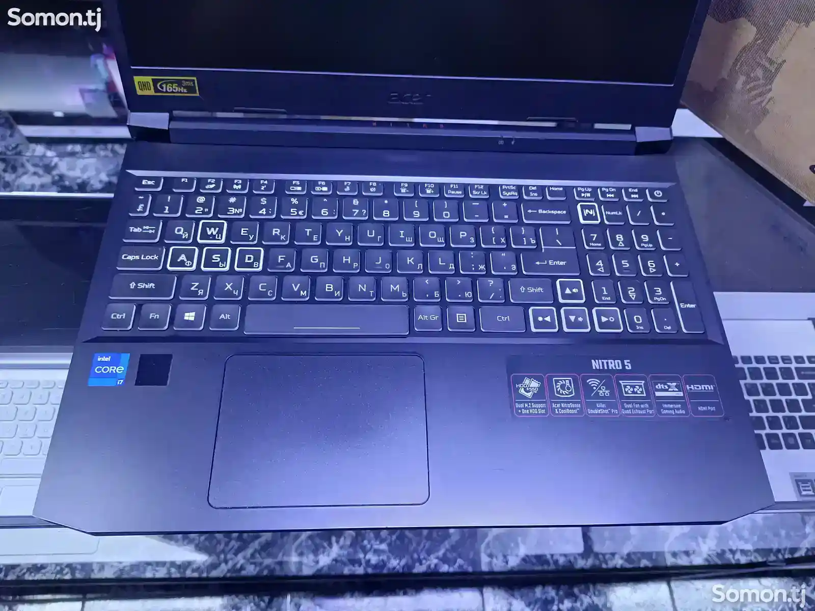 Игровой Ноутбук Acer Nitro 5 Core i7-11800H / RTX 3060 6GB / 16GB / 512GB SSD-9