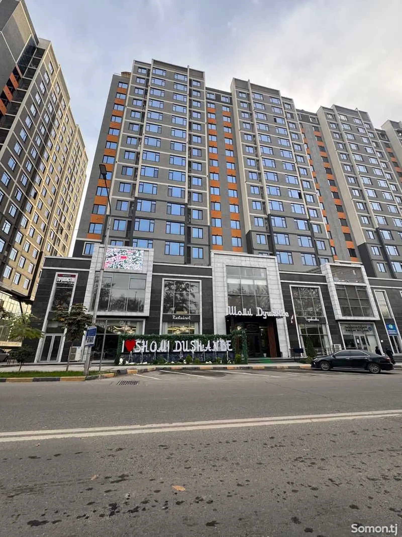 2-комн. квартира, 12 этаж, 80м², сомони-1