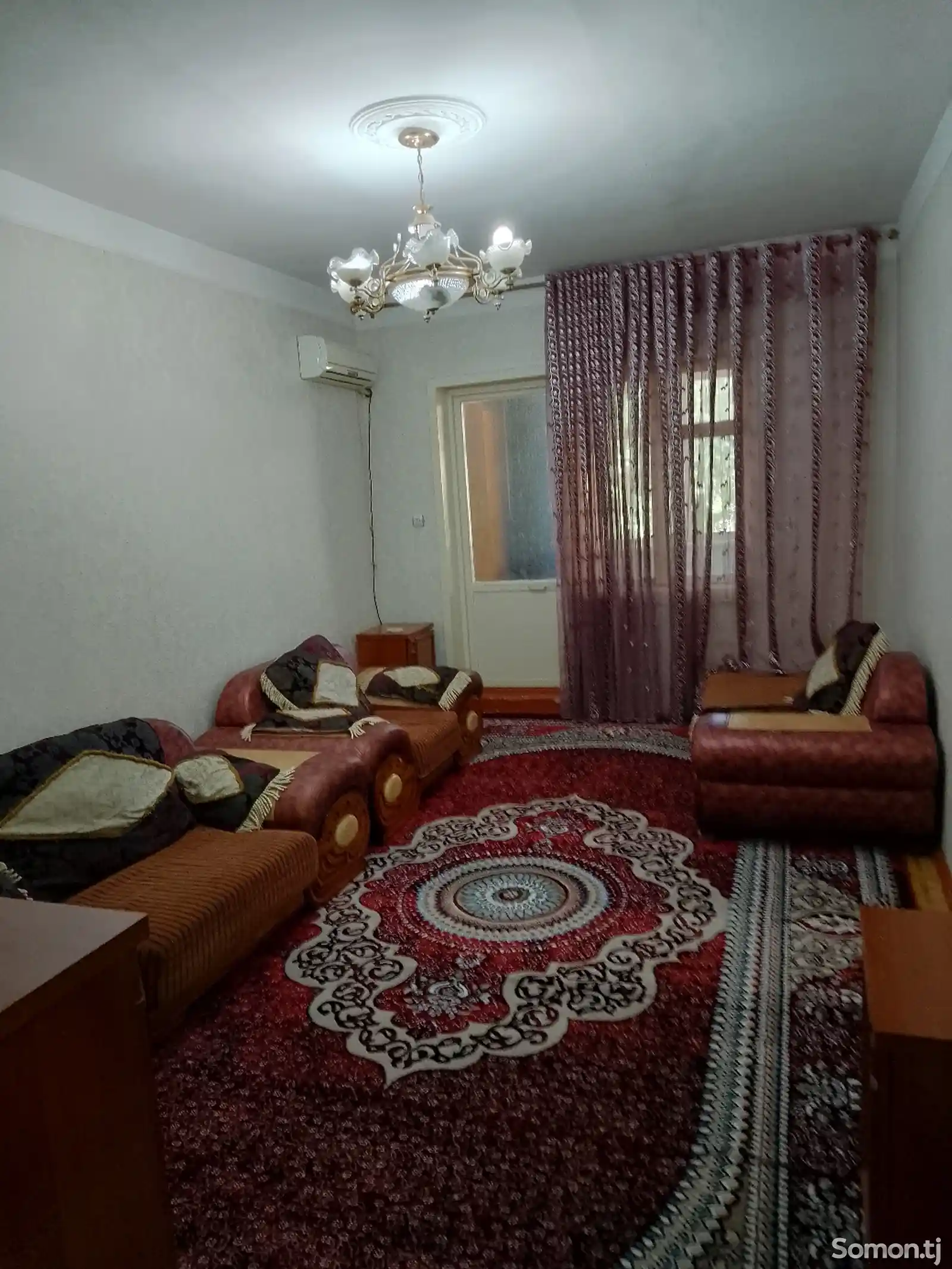 2-комн. квартира, 1 этаж, 68м², Бустон-1