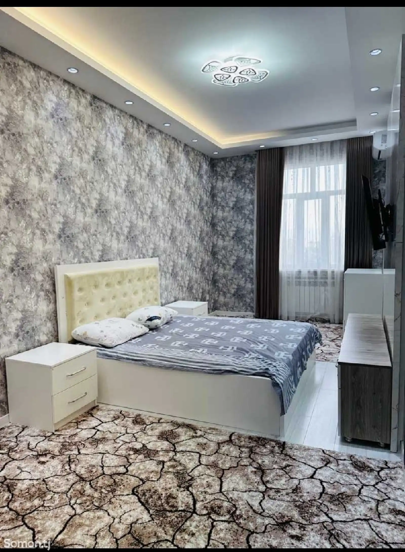 2-комн. квартира, 10 этаж, 56м², И. Сомони-5