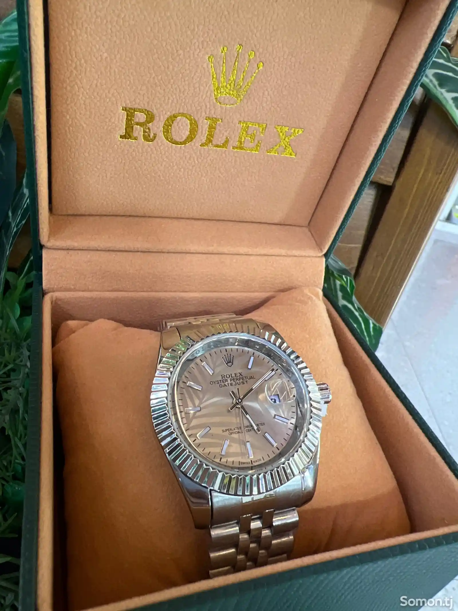 Мужские кварцевые часы Rolex-1